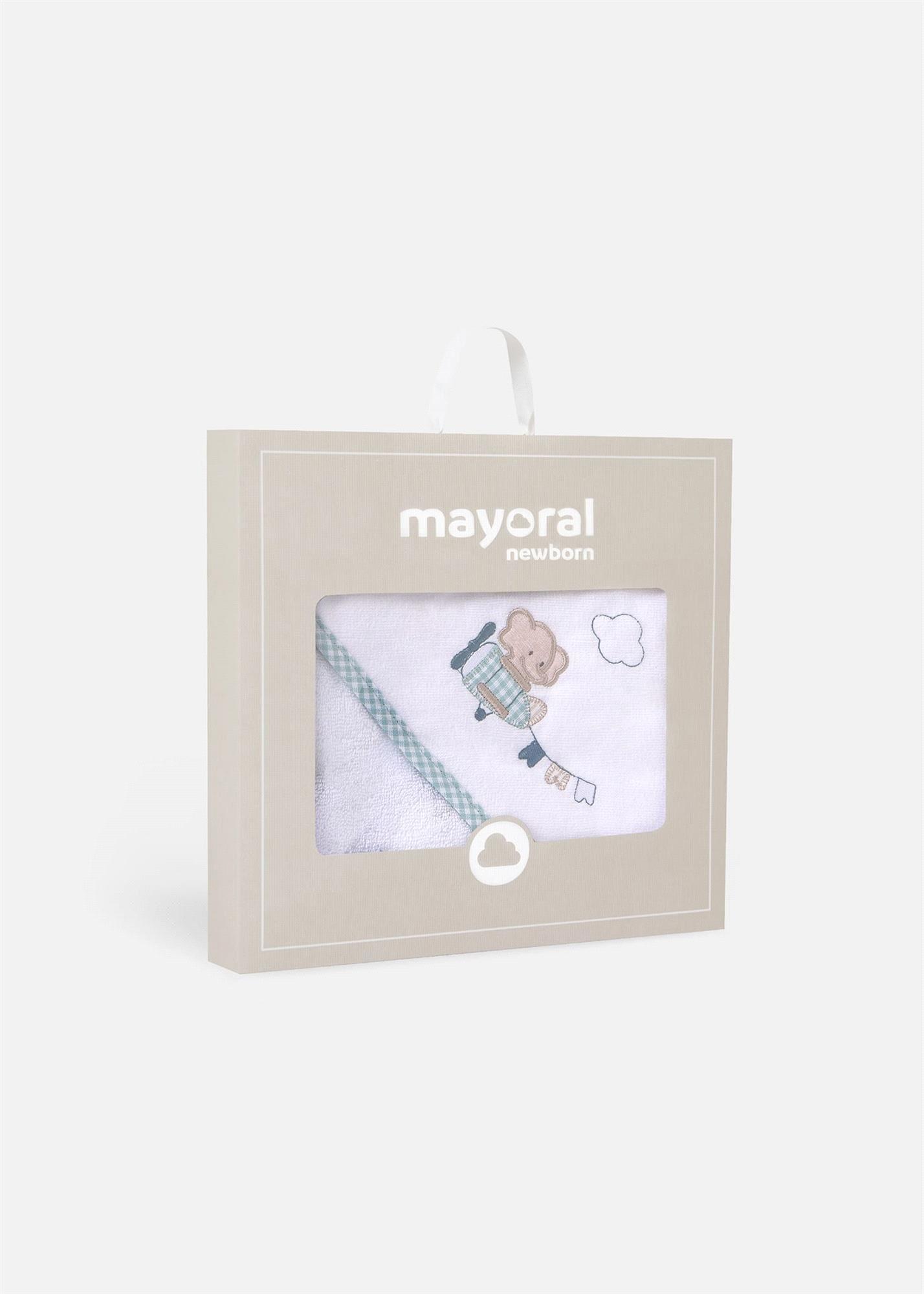 Mayoral Kız Bebek Kapüşonlu Havlu Yeşil 9460