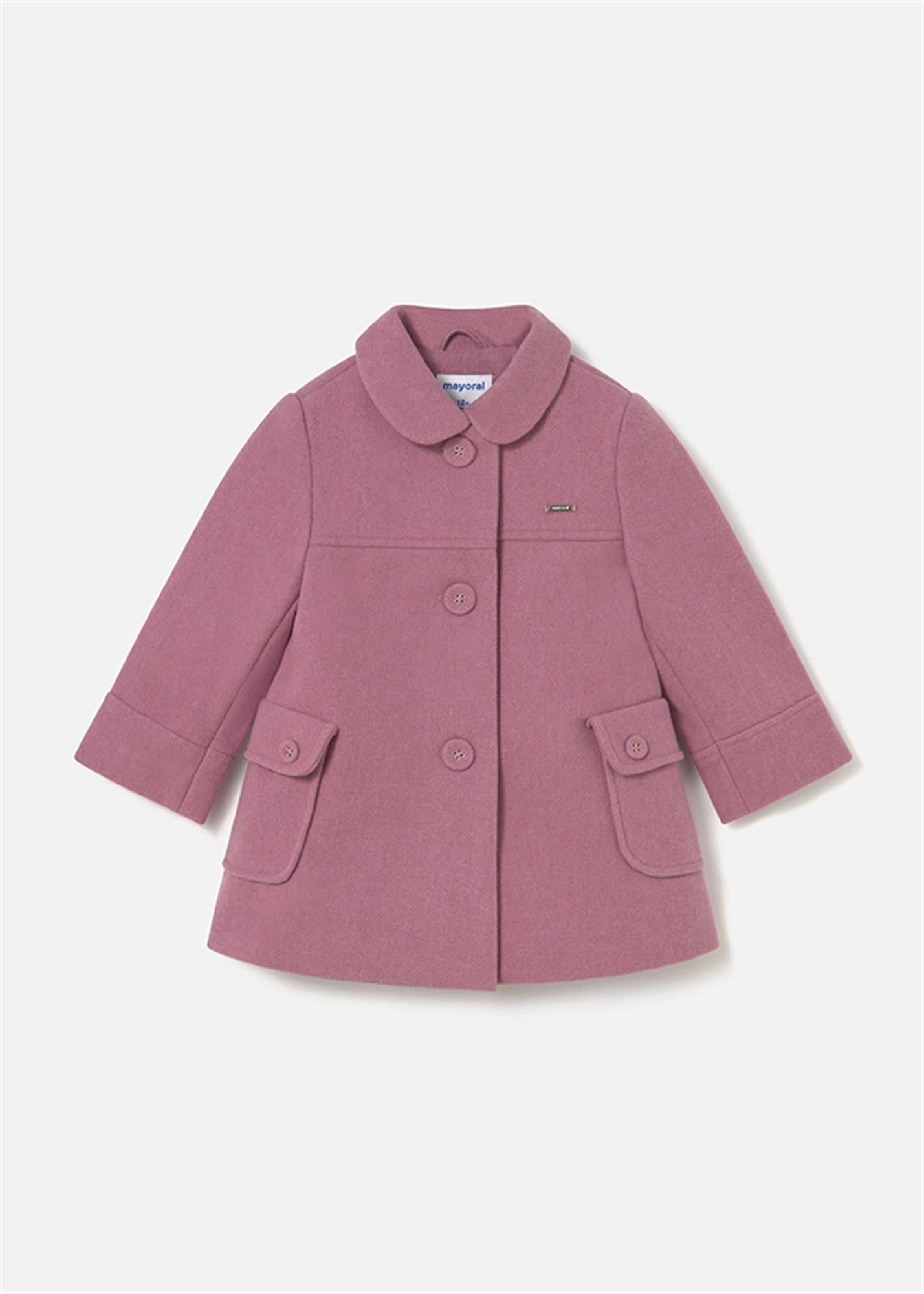 Mayoral Kız Bebek Kaşe Mont Pembe 2433