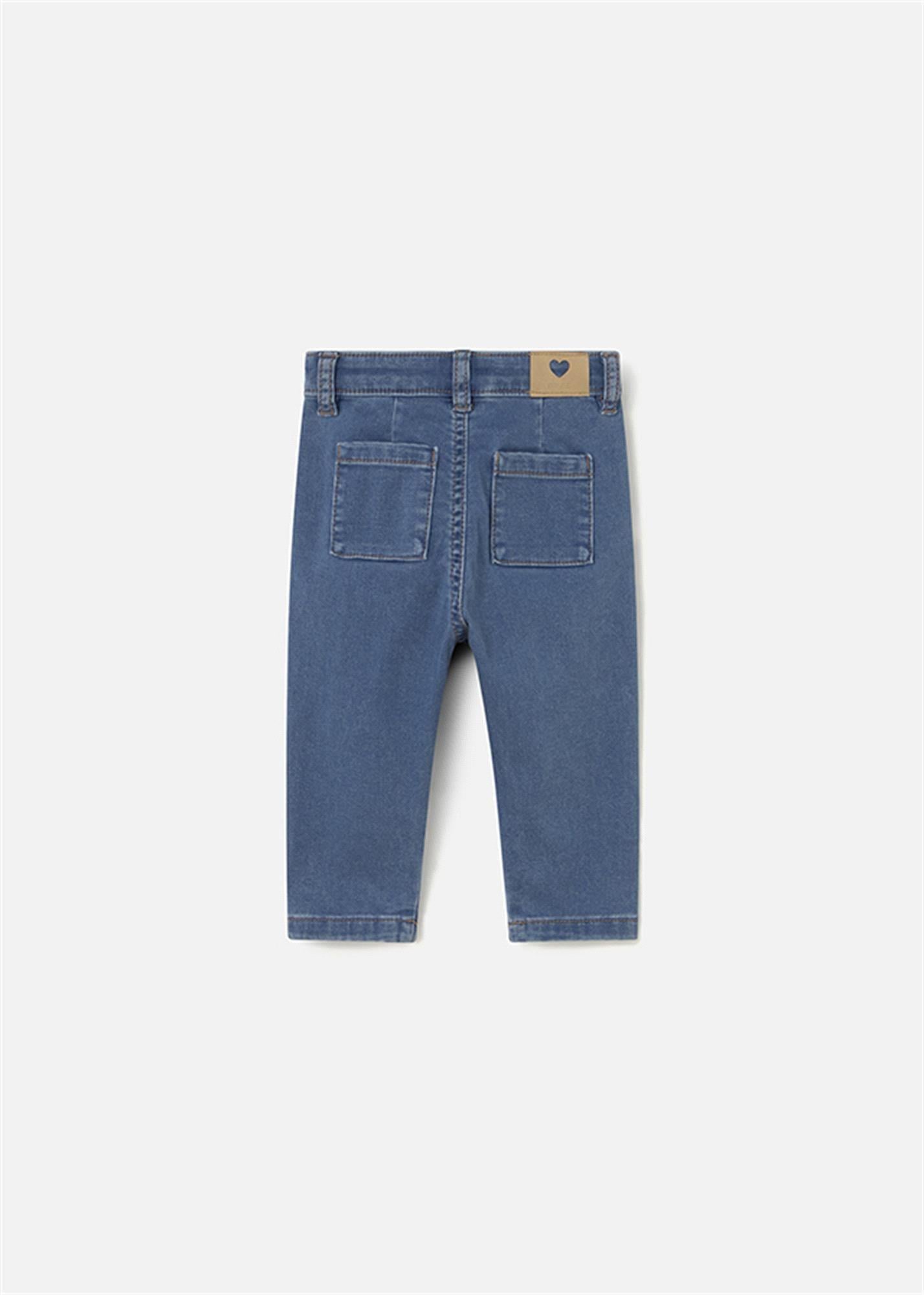 Mayoral Kız Bebek Kot Pantolon Mavi 2589