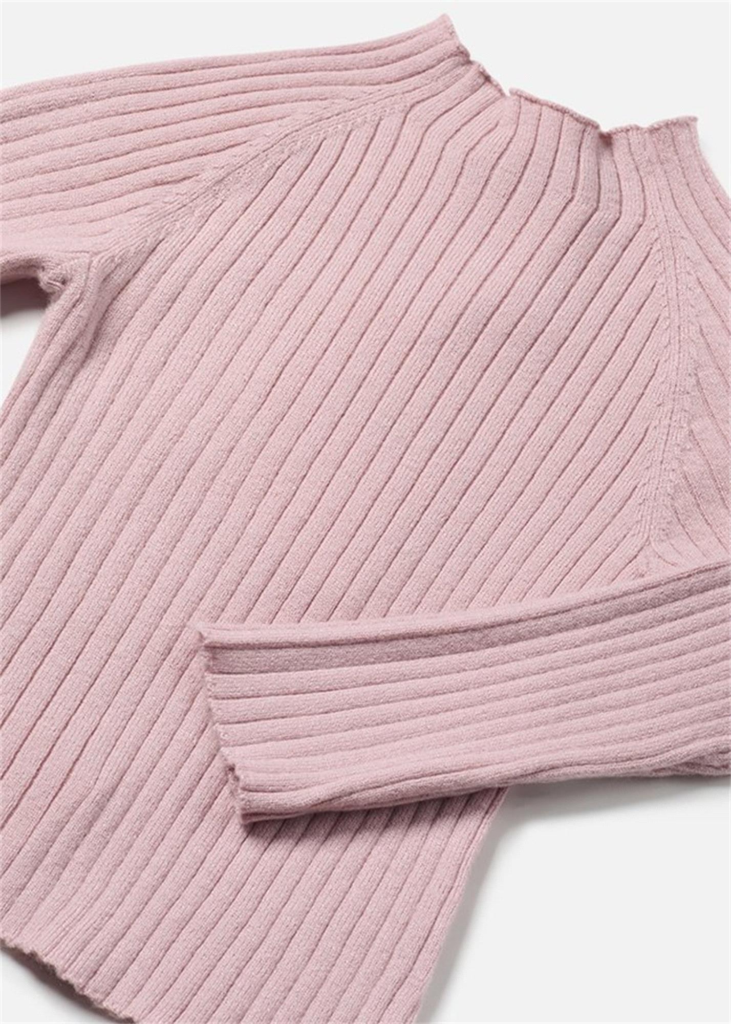 Mayoral Kız Bebek Örme Balıkçı Yaka Bluz Pembe 2046