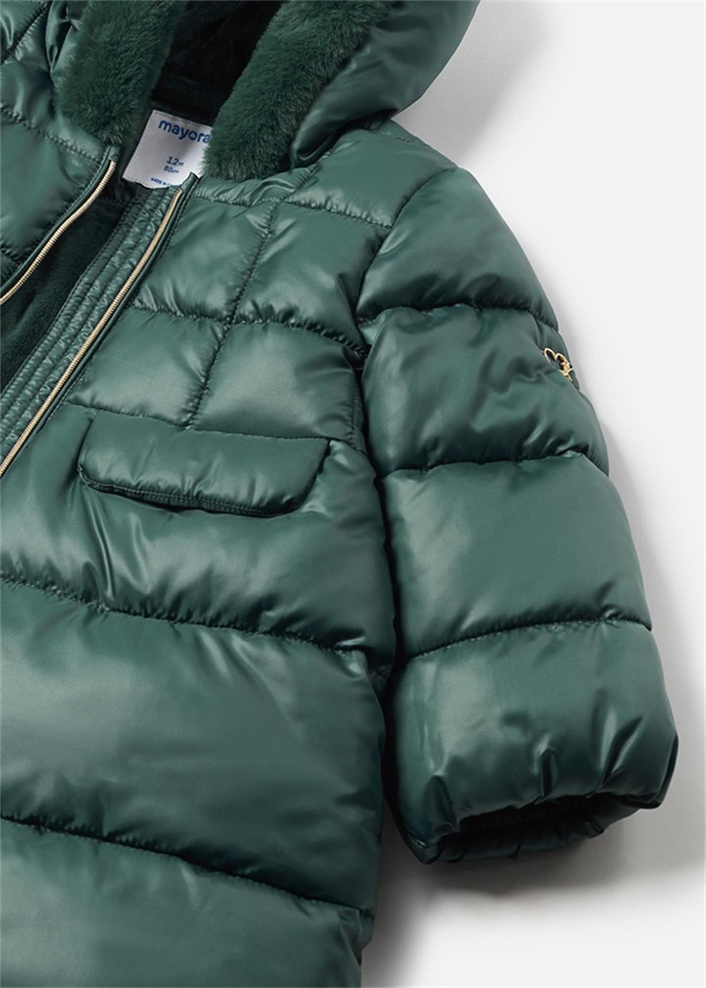 Mayoral Kız Bebek Şişme Uzun Mont Yeşil 2483