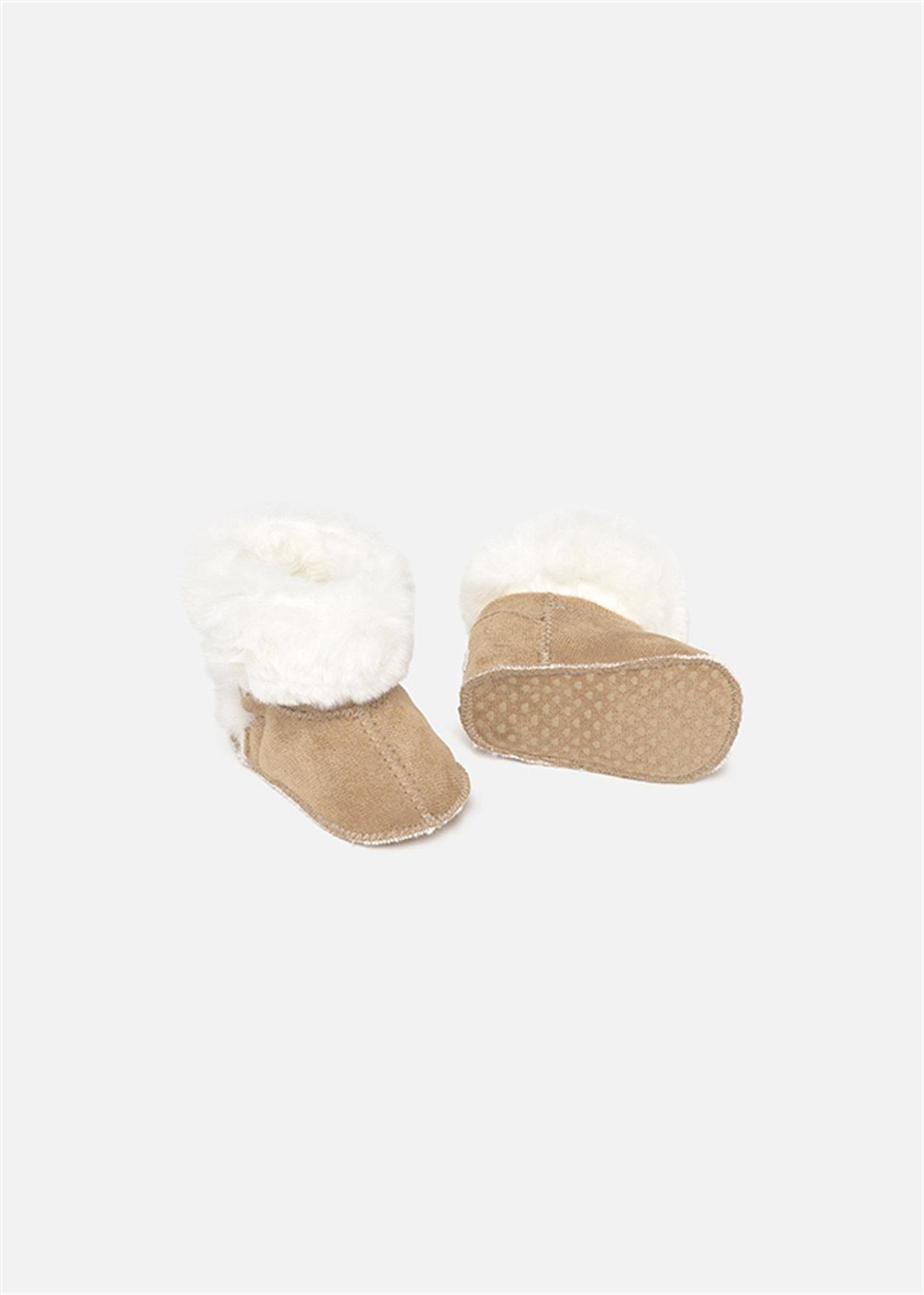 Mayoral Kız Bebek Tüylü Bot Kahverengi 9965