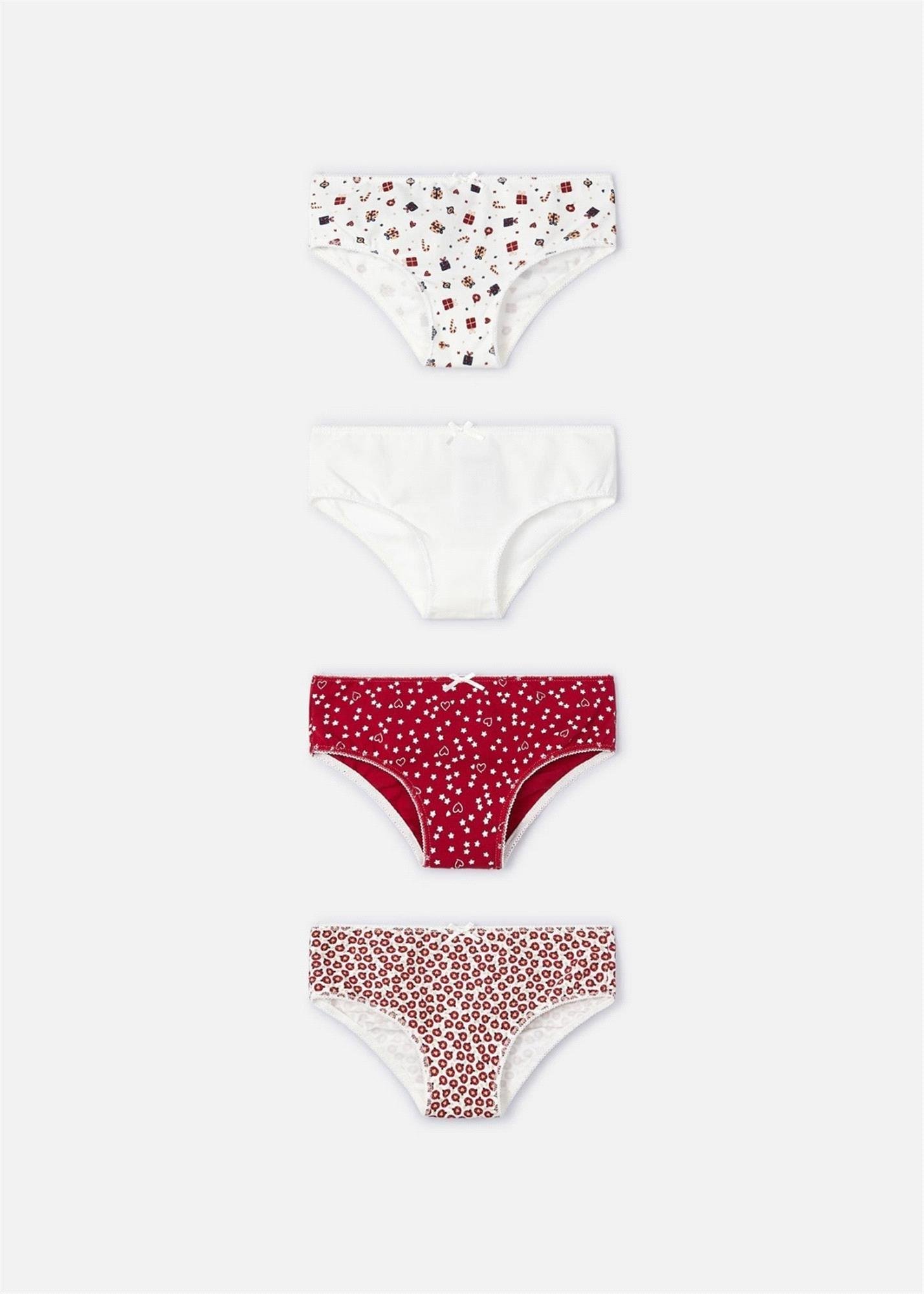 Mayoral Kız Çocuk 4'lü Külot Seti 10791