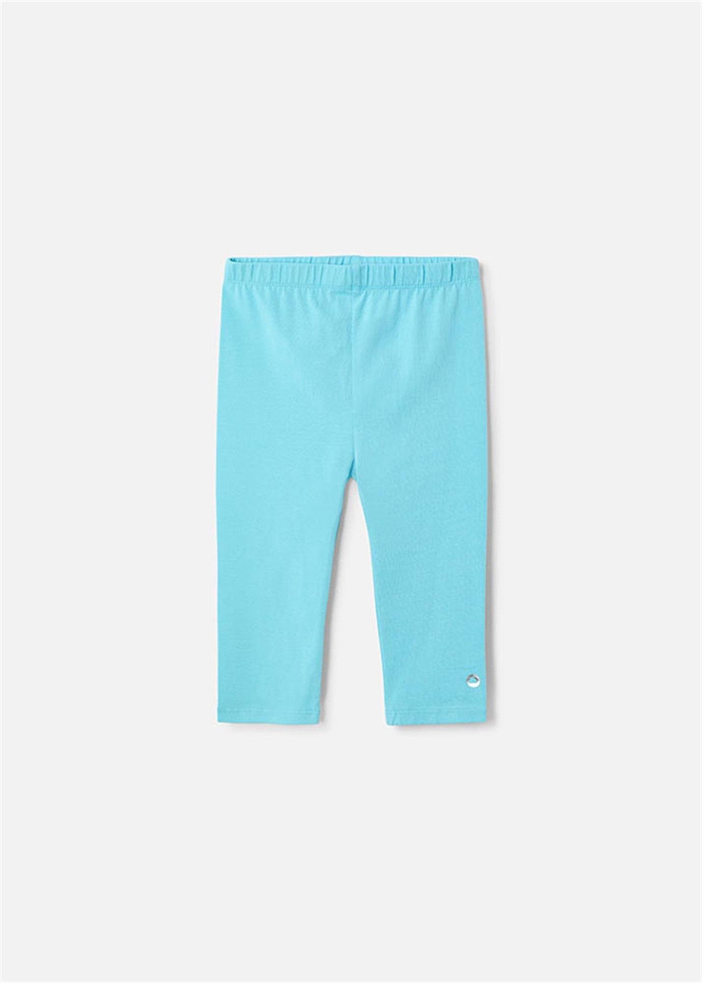 Mayoral Kız Çocuk Basic Kısa Tayt Turkuaz 723