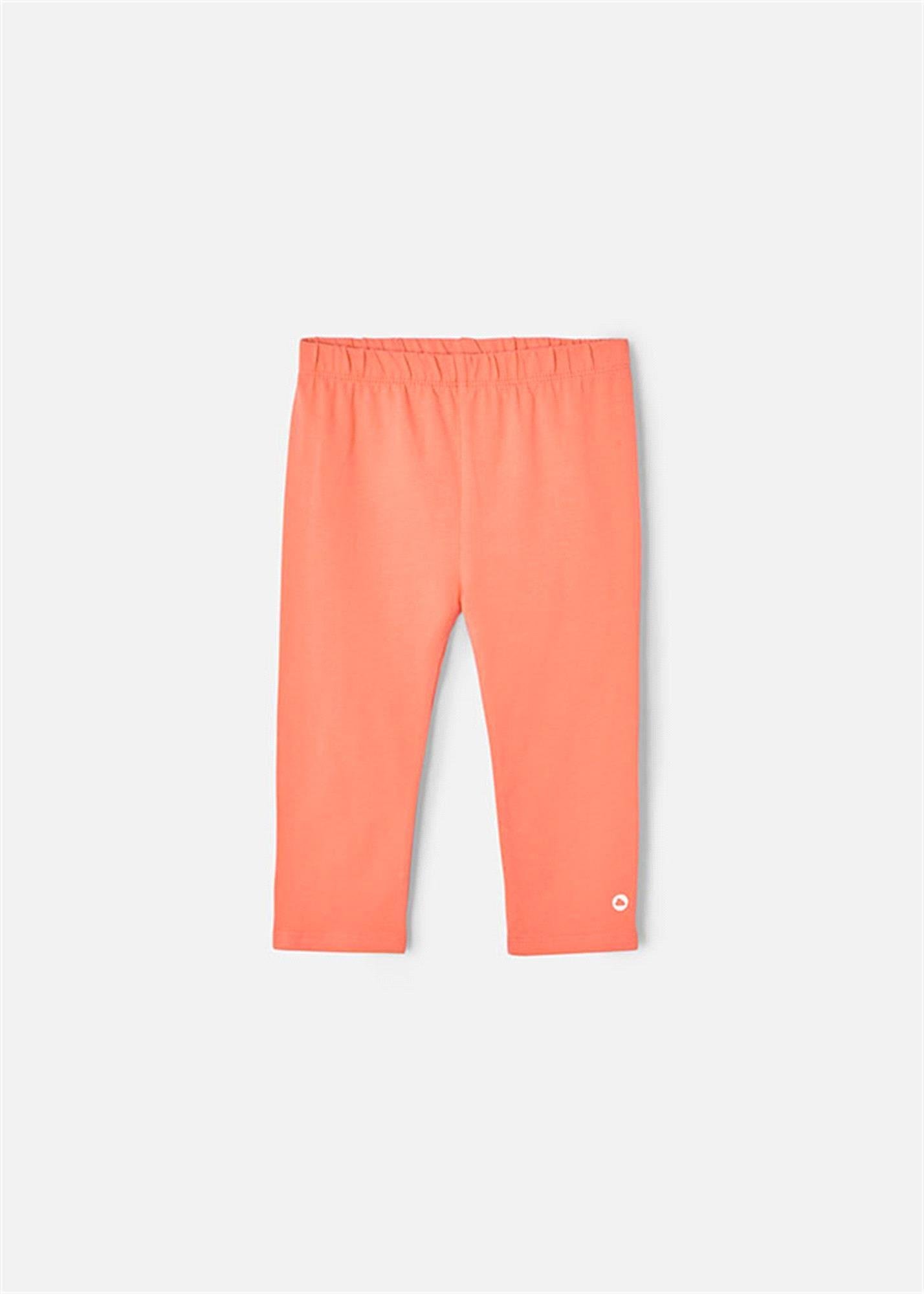 Mayoral Kız Çocuk Basic Kısa Tayt Turuncu 723