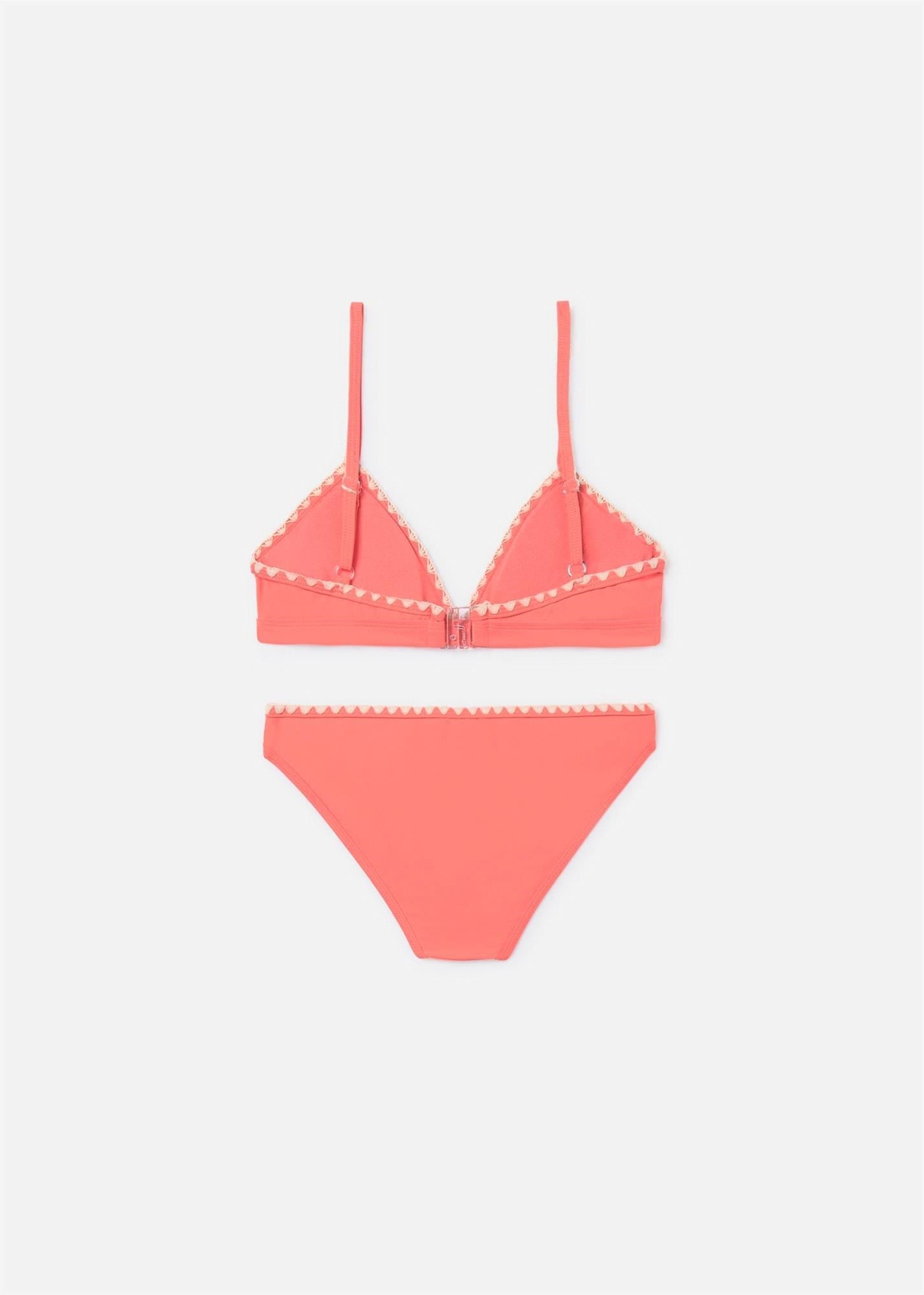 Mayoral Kız Çocuk Baskılı Bikini Takımı Mercan 6775