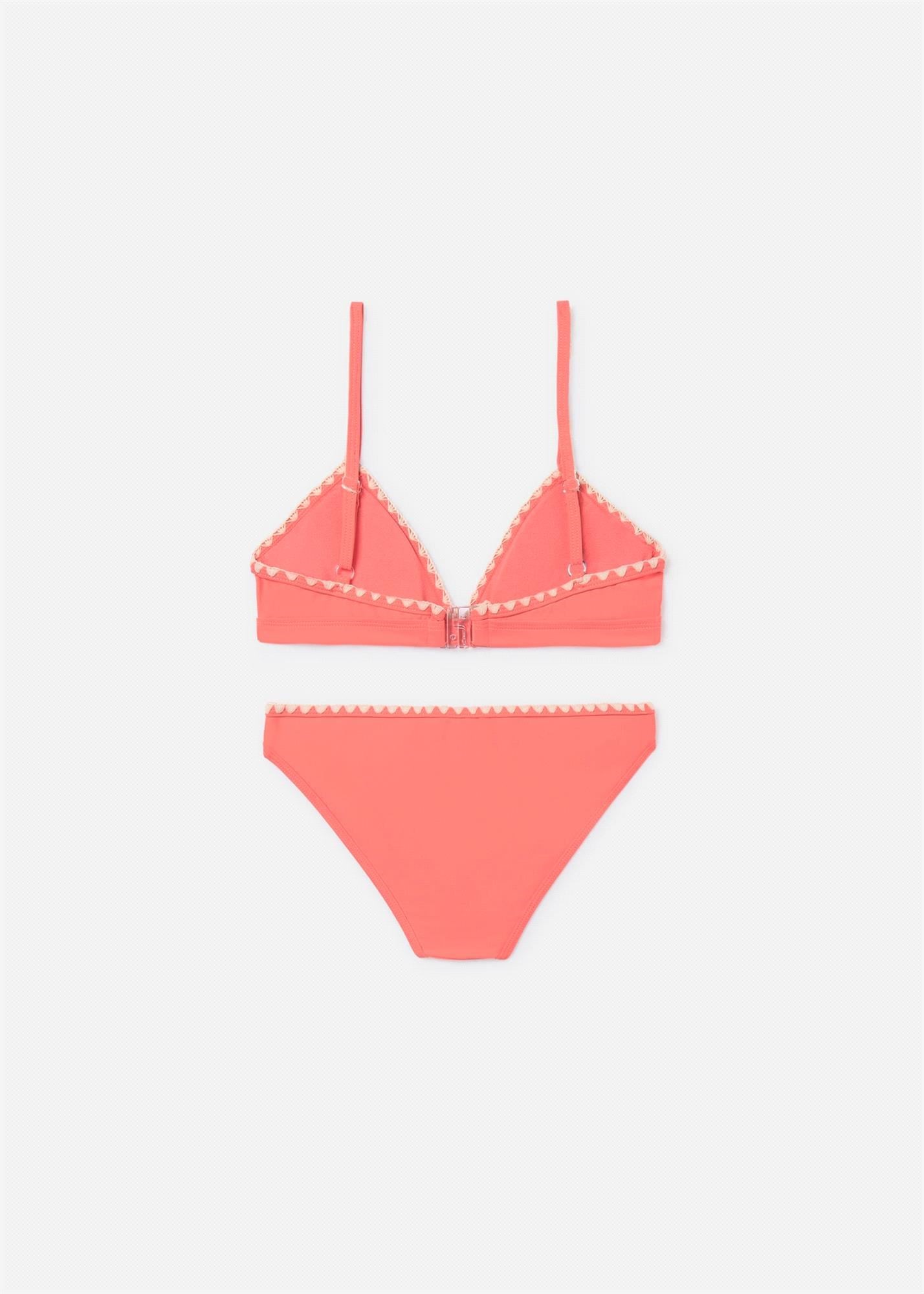 Mayoral Kız Çocuk Baskılı Bikini Takımı Mercan 6775