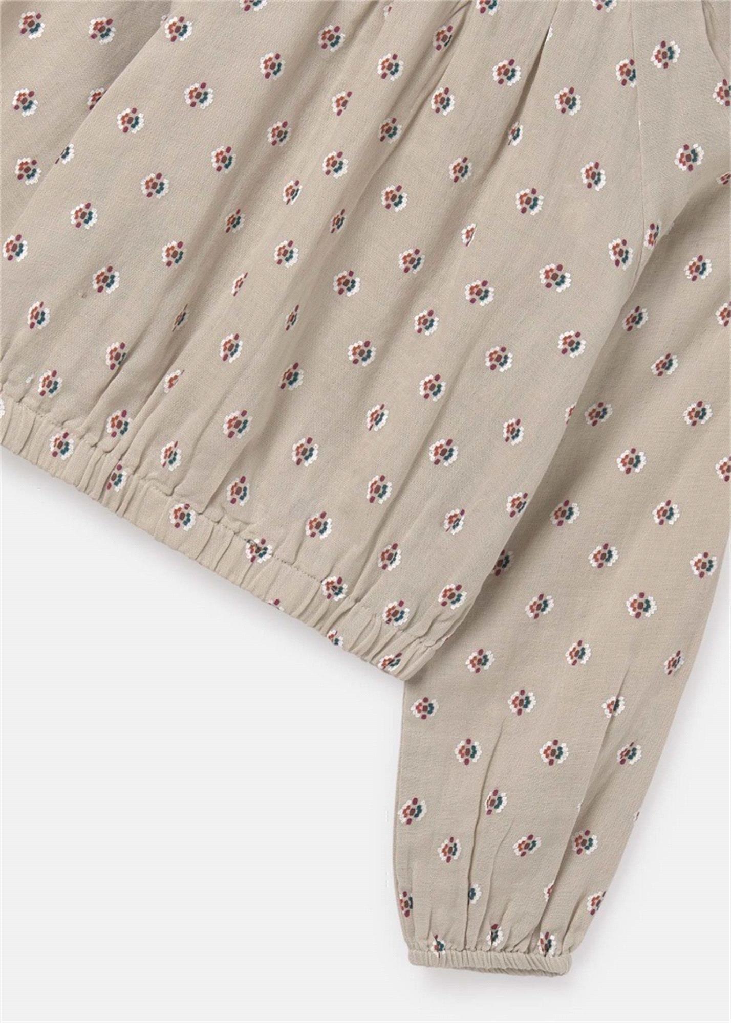 Mayoral Kız Çocuk Baskılı Bluz Taş 7191