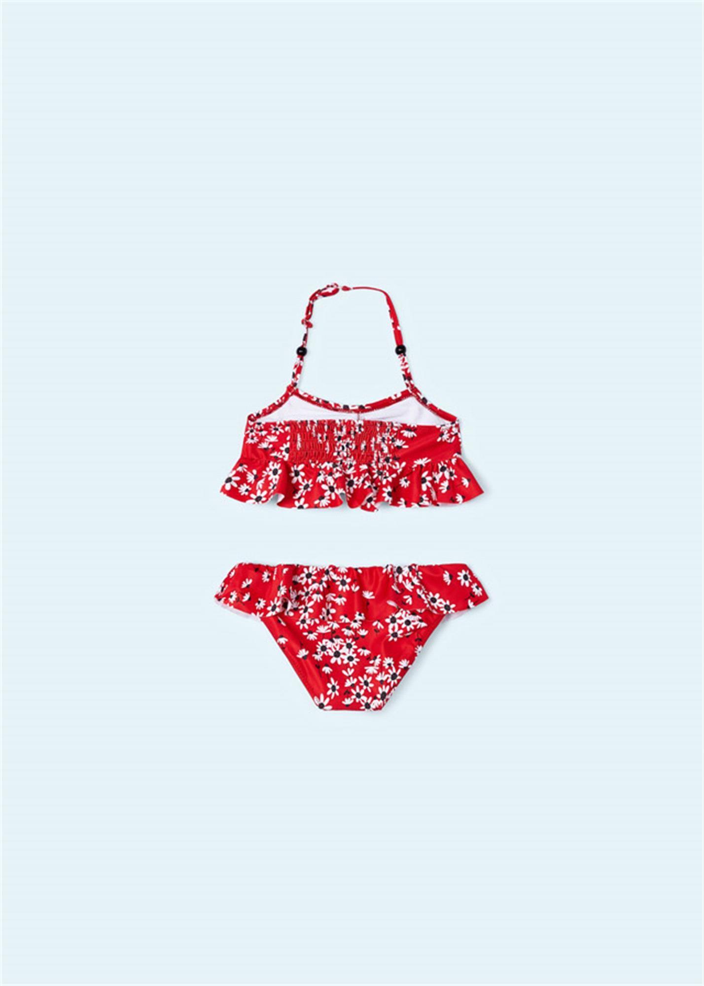 Mayoral Kız Çocuk Bikini Takımı Kırmızı 3789