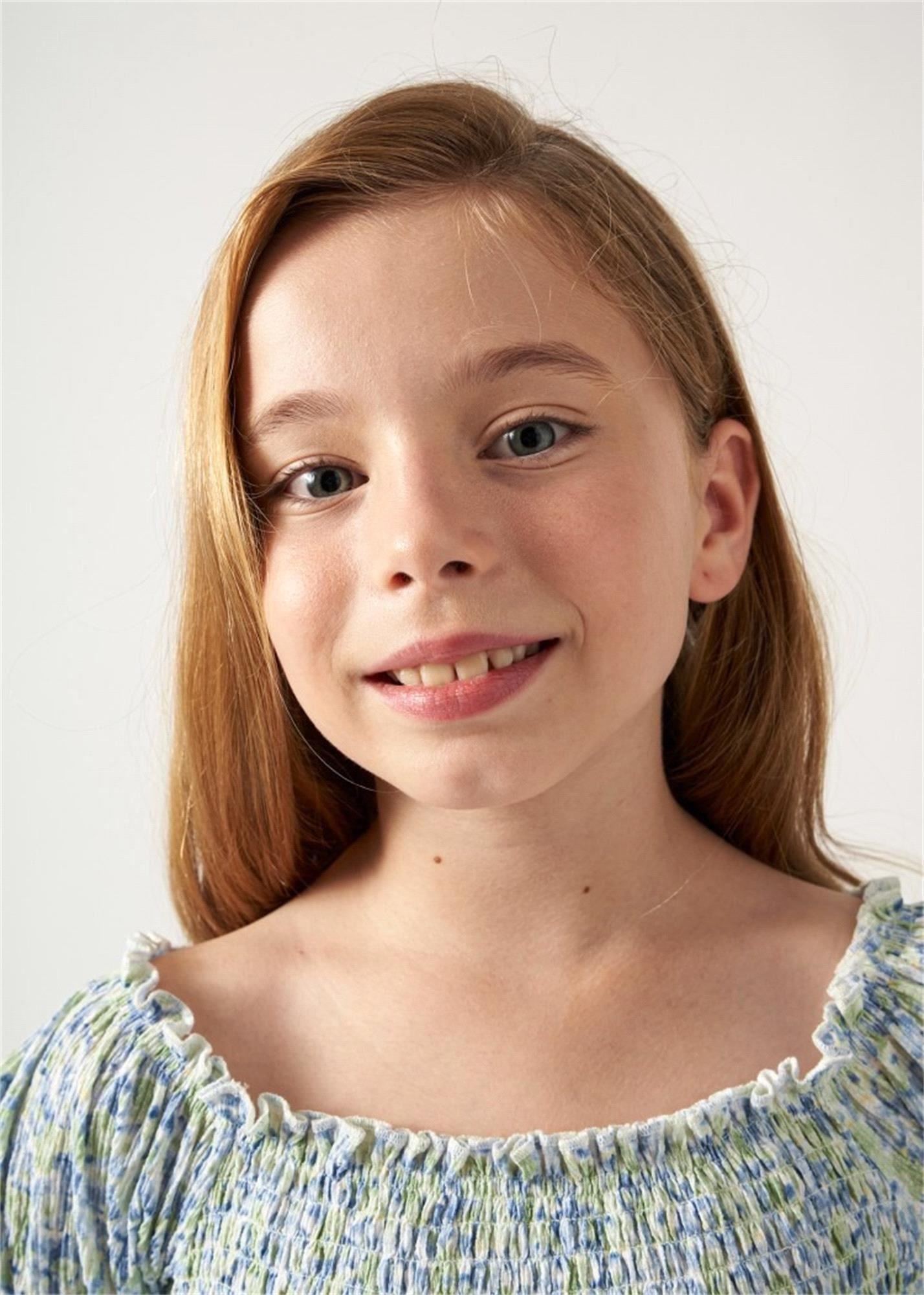 Mayoral Kız Çocuk Büzgülü Tişört Yeşil 6104