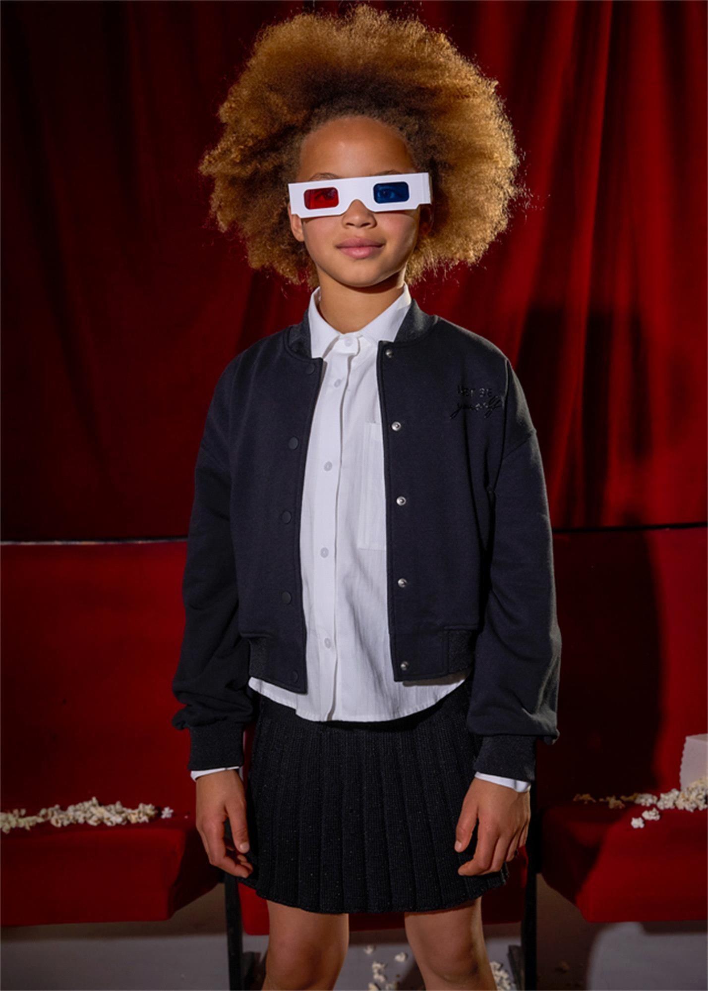 Mayoral Kız Çocuk Ceket Siyah 7428