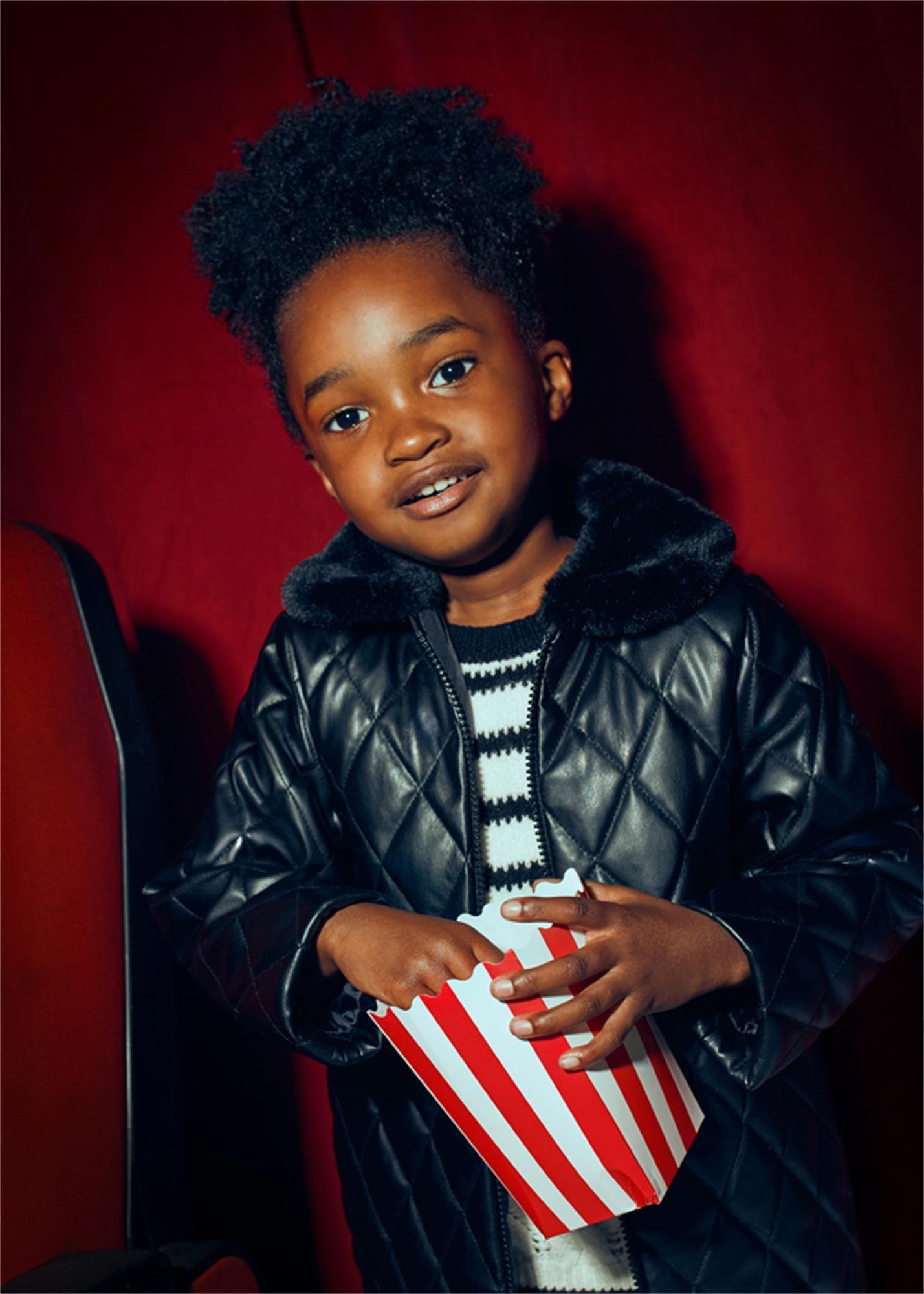 Mayoral Kız Çocuk Dolgulu Yumuşak Kaban Siyah 4445