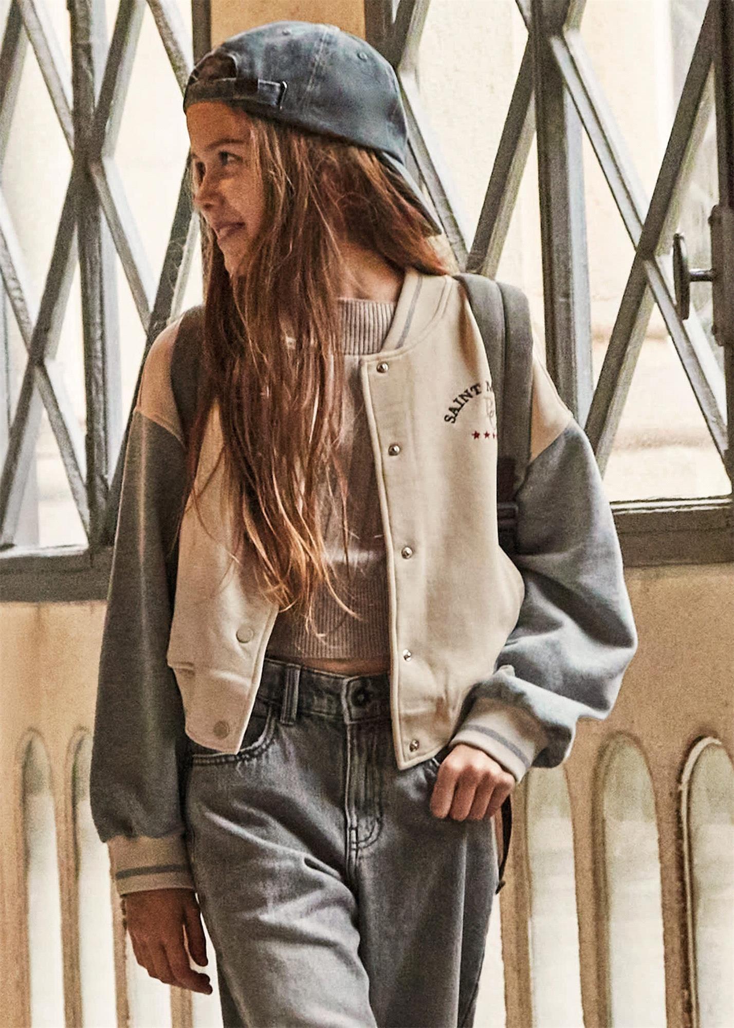 Mayoral Kız Çocuk Kolej Ceketi Krem 7428