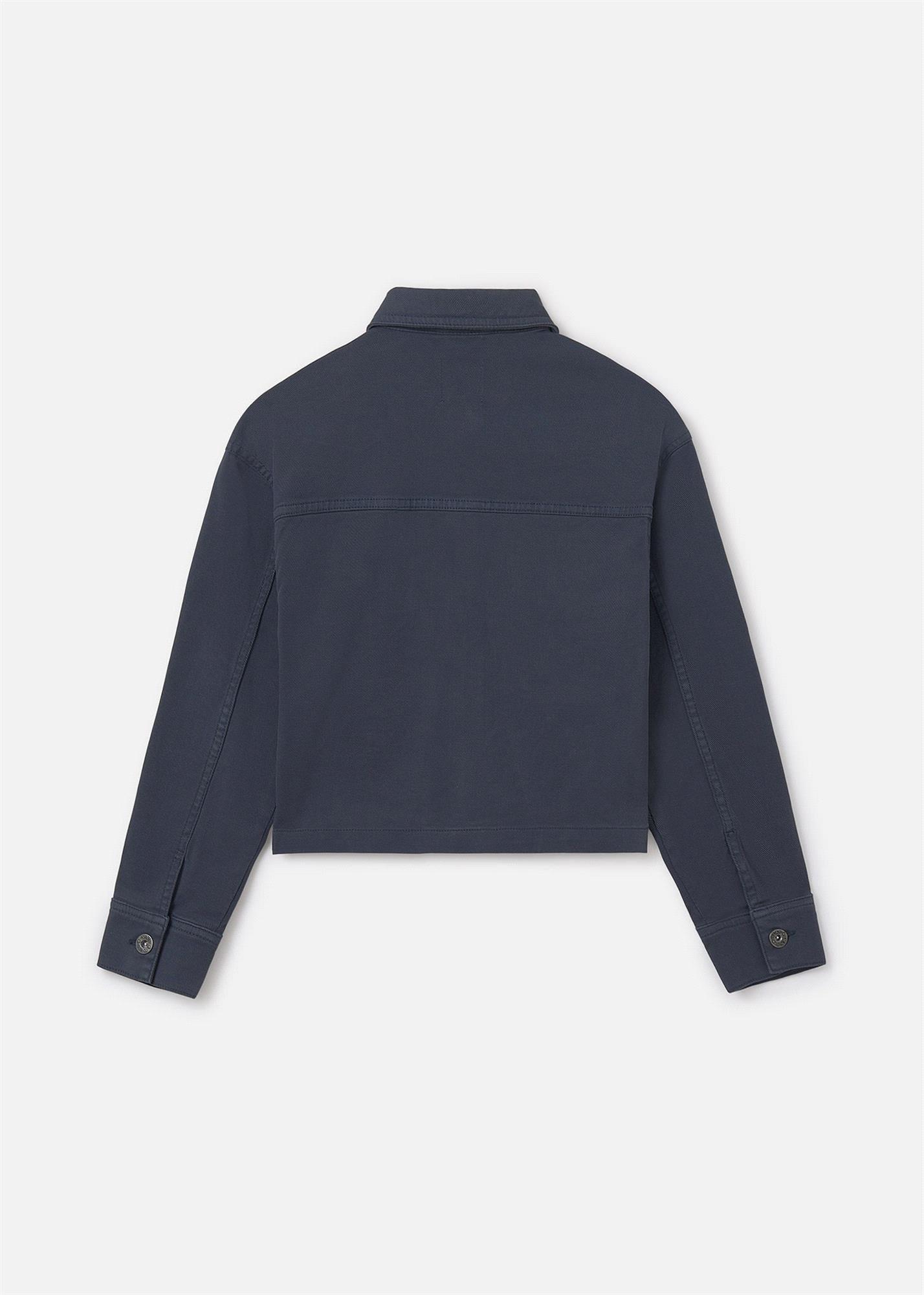 Mayoral Kız Çocuk Kot Ceket Lacivert 7198