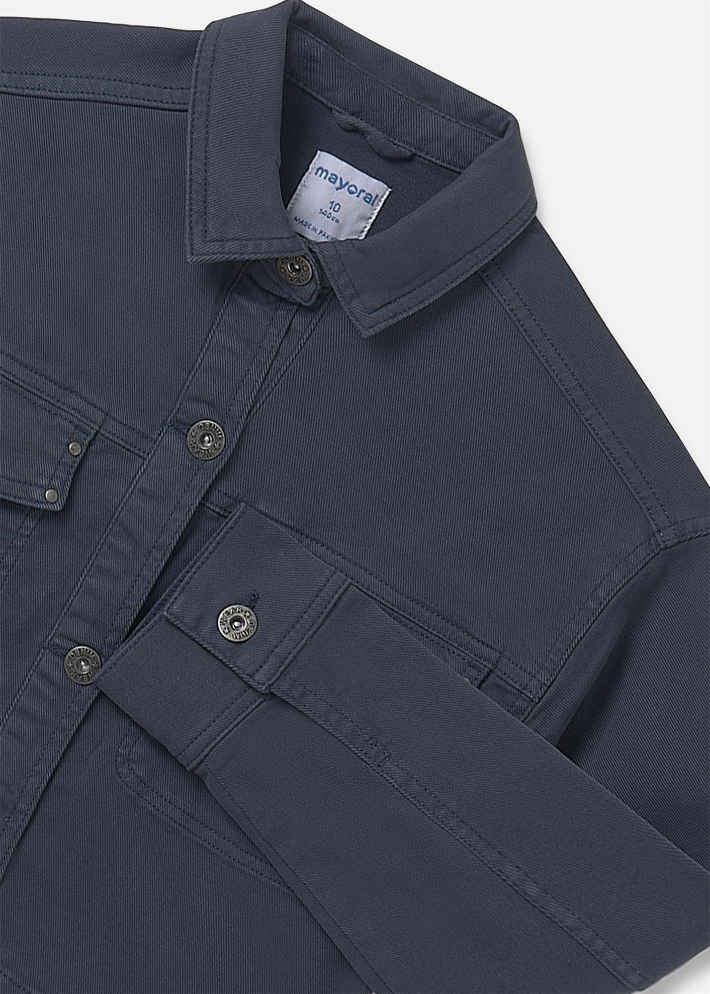 Mayoral Kız Çocuk Kot Ceket Lacivert 7198