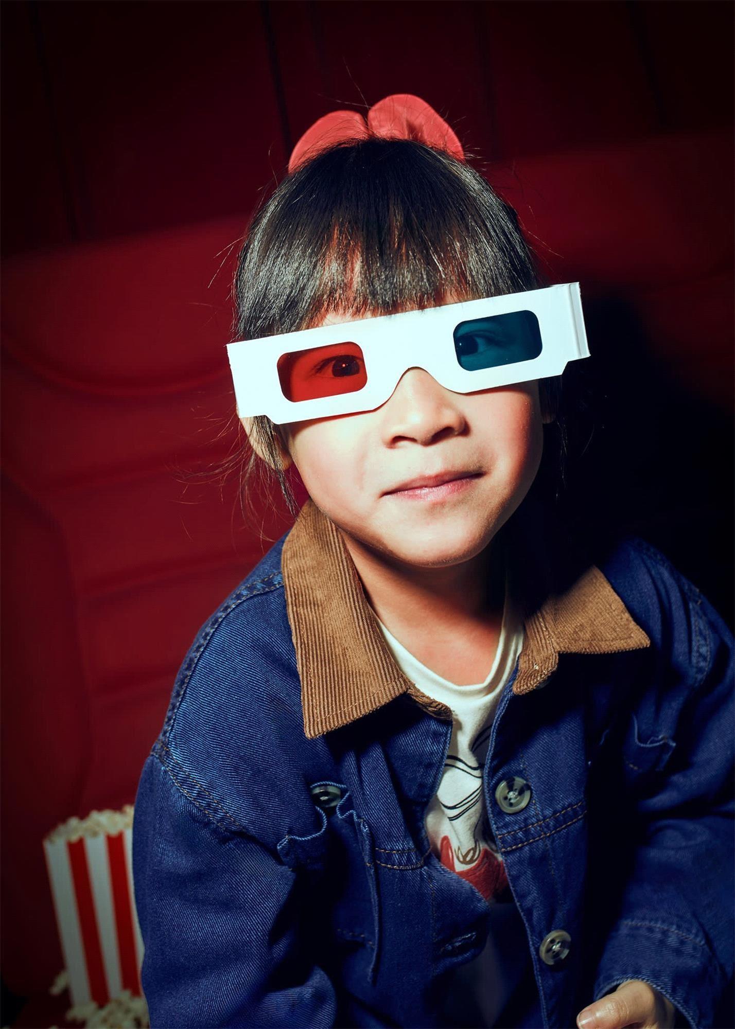 Mayoral Kız Çocuk Kot Gömlek Koyu Mavi 4135