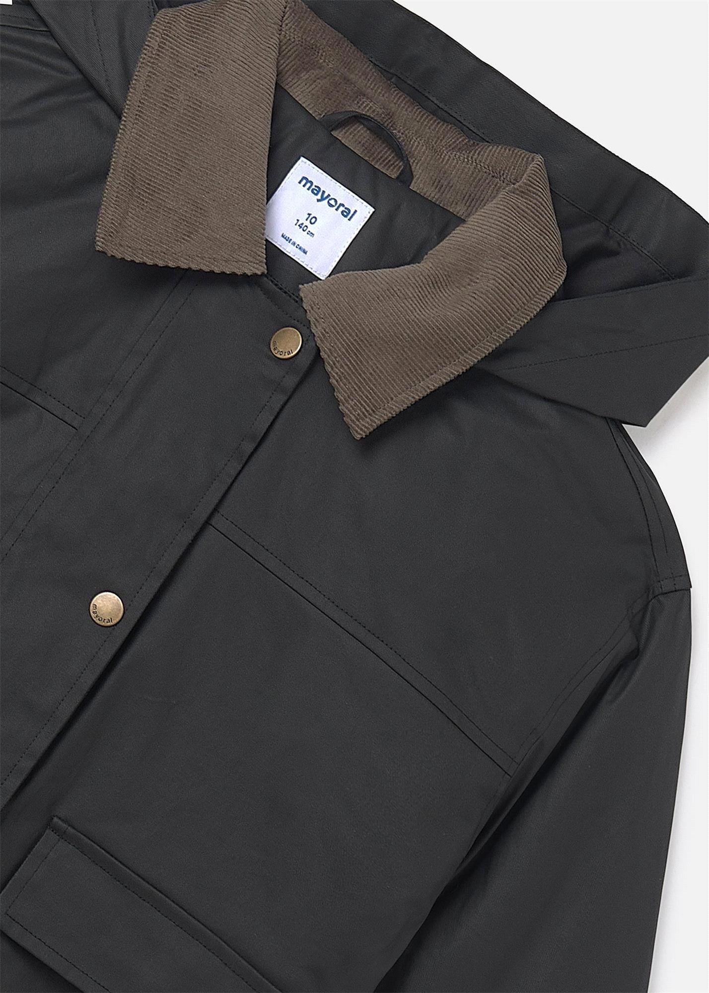 Mayoral Kız Çocuk Mumlu Mont Koyu Siyah 7433