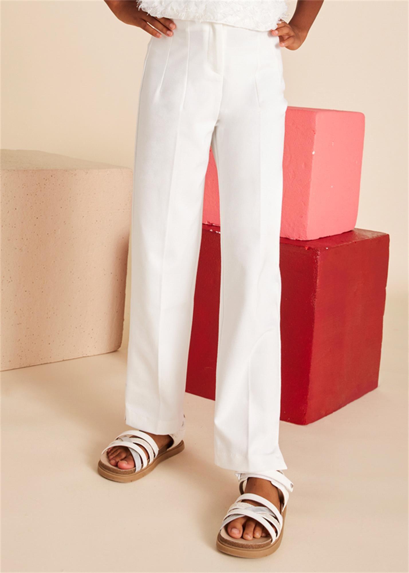 Mayoral Kız Çocuk Pantolon Krem 6532