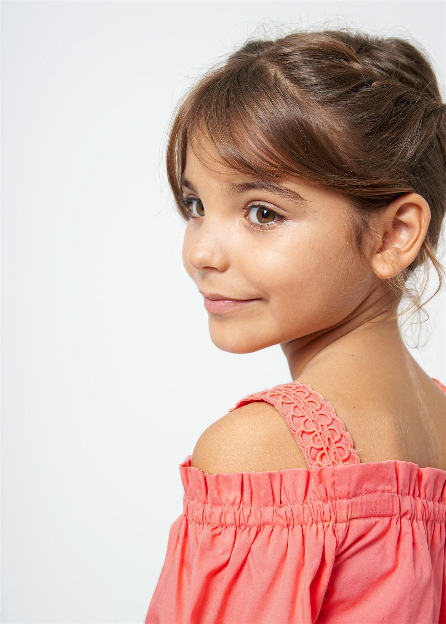 Mayoral Kız Çocuk Poplin Bluz Pembe 6101