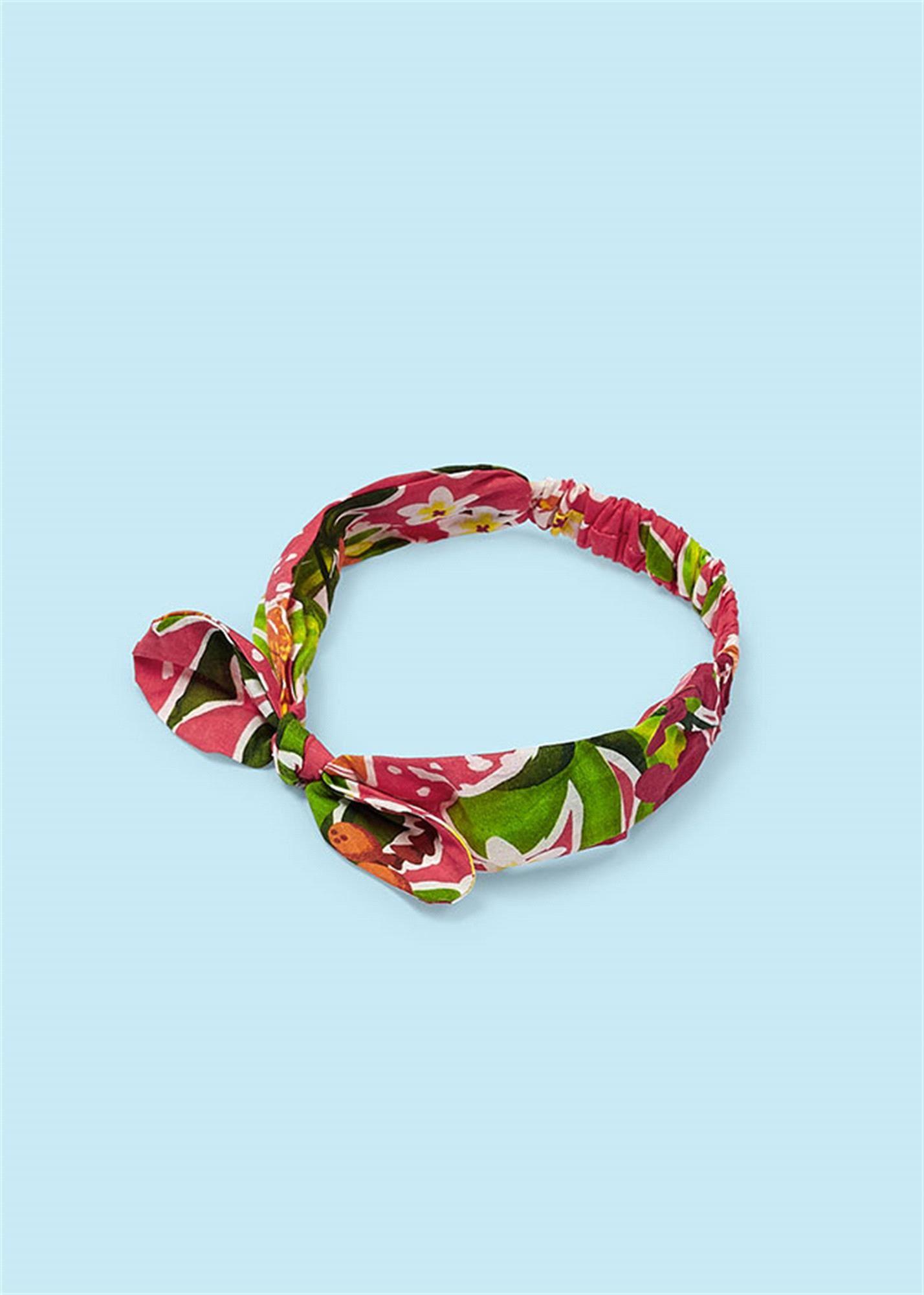 Mayoral Kız Çocuk Saç Bantlı Elbise Kırmızı 3947