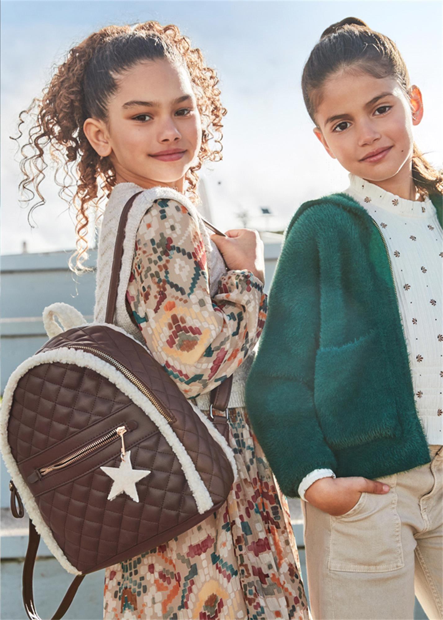 Mayoral Kız Çocuk Sırt Çantası Kahverengi 10852