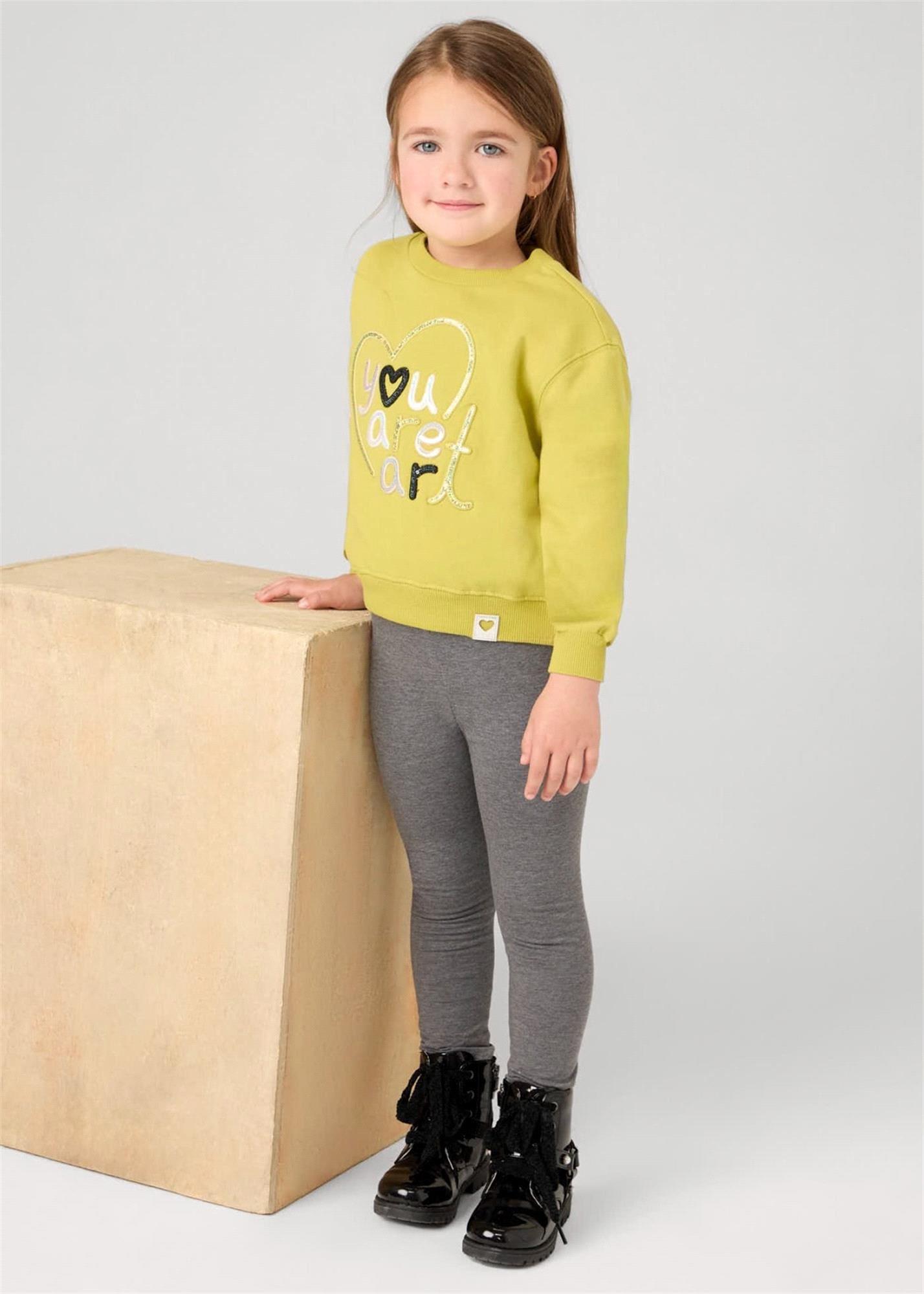 Mayoral Kız Çocuk Tayt Gri 717