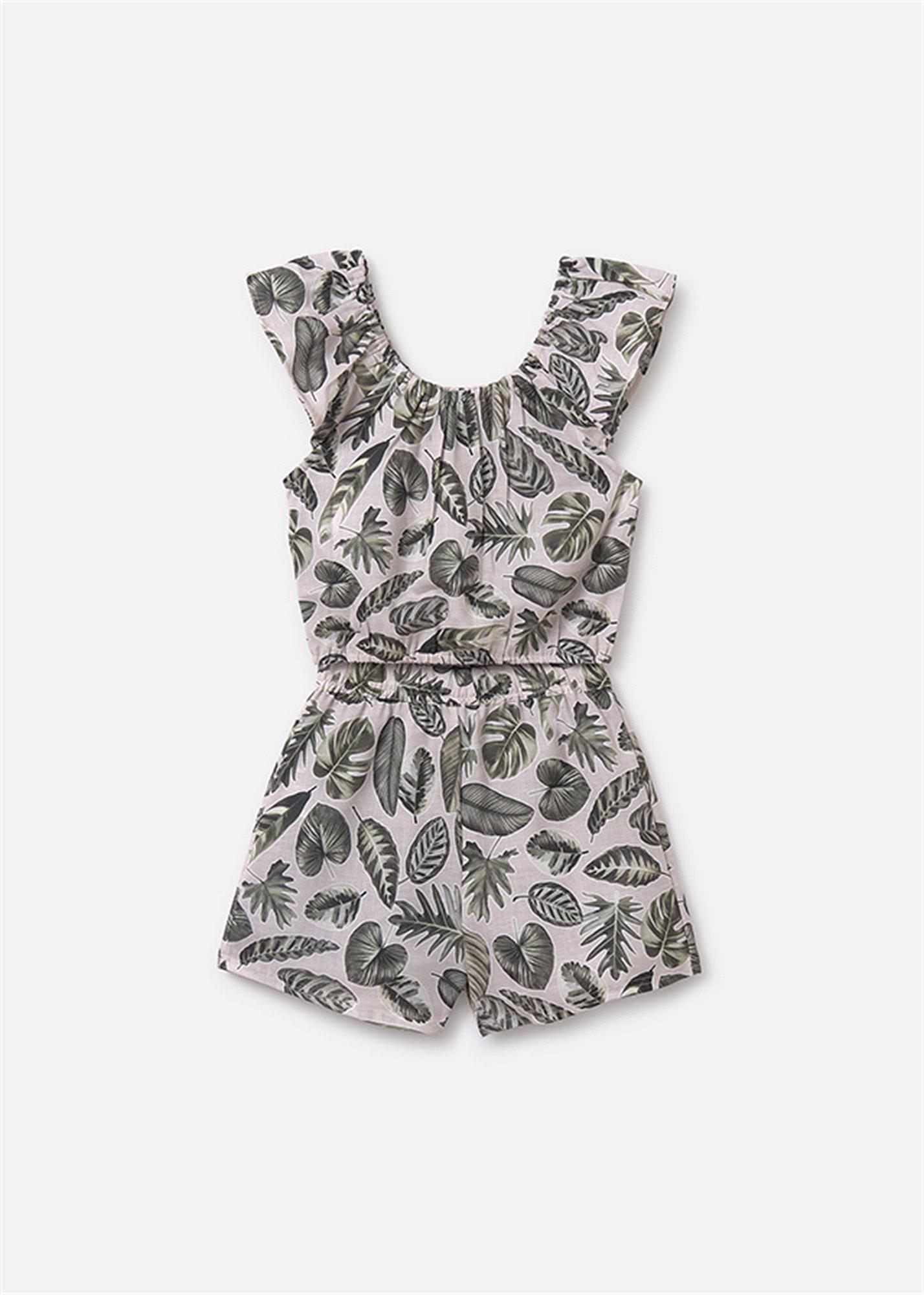 Mayoral Kız Çocuk Tişört Şort Takım Yeşil 6220