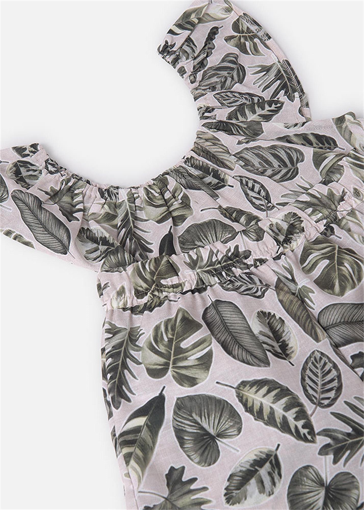 Mayoral Kız Çocuk Tişört Şort Takım Yeşil 6220