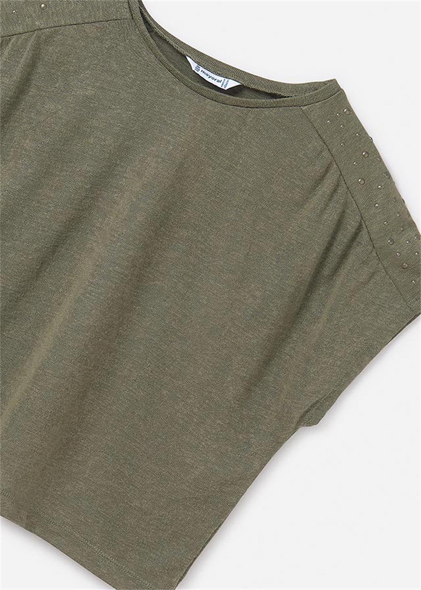 Mayoral Kız Çocuk Tişört Yeşil 6023