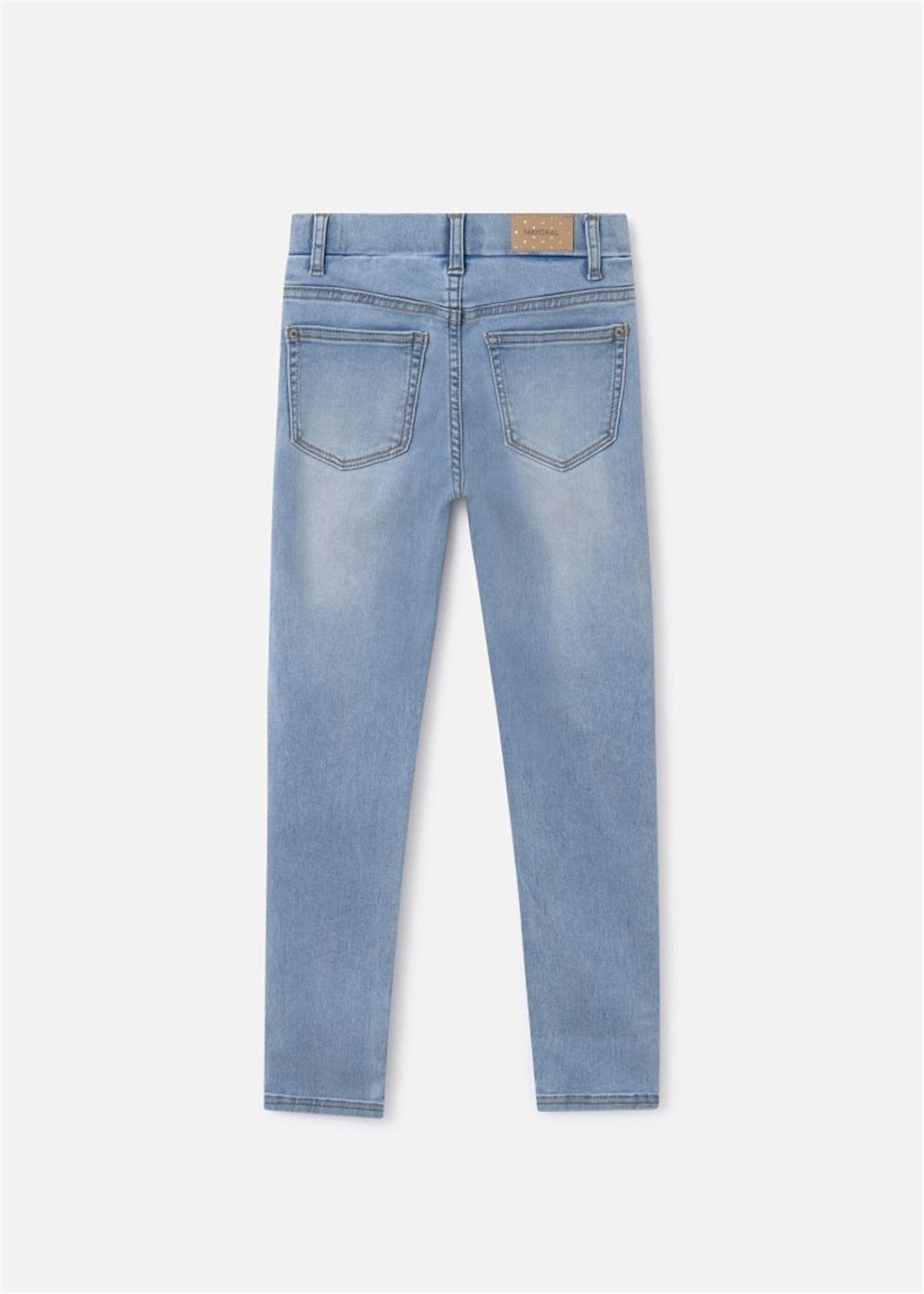 Mayoral Kzı Çocuk Jegging Pantolon Açık Mavi 554
