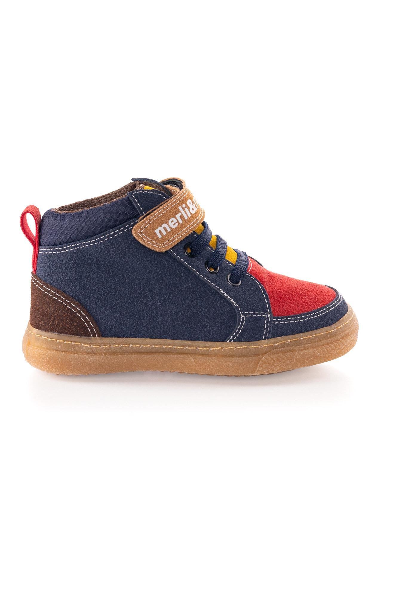 Merli&Rose Erkek Çocuk Shine Bot Sarı-Lacivert 138-16