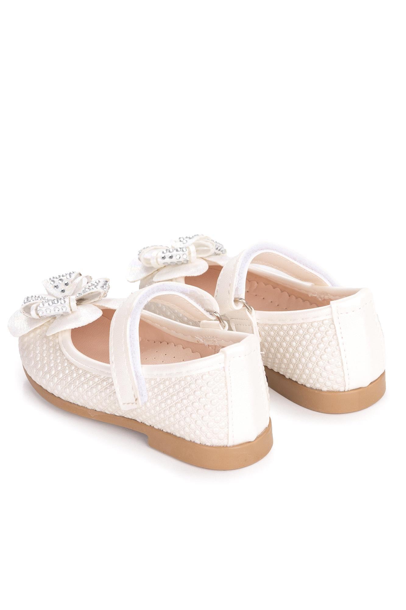 Merli&Rose Kız Bebek Sedef Yonca Babet Krem B9060