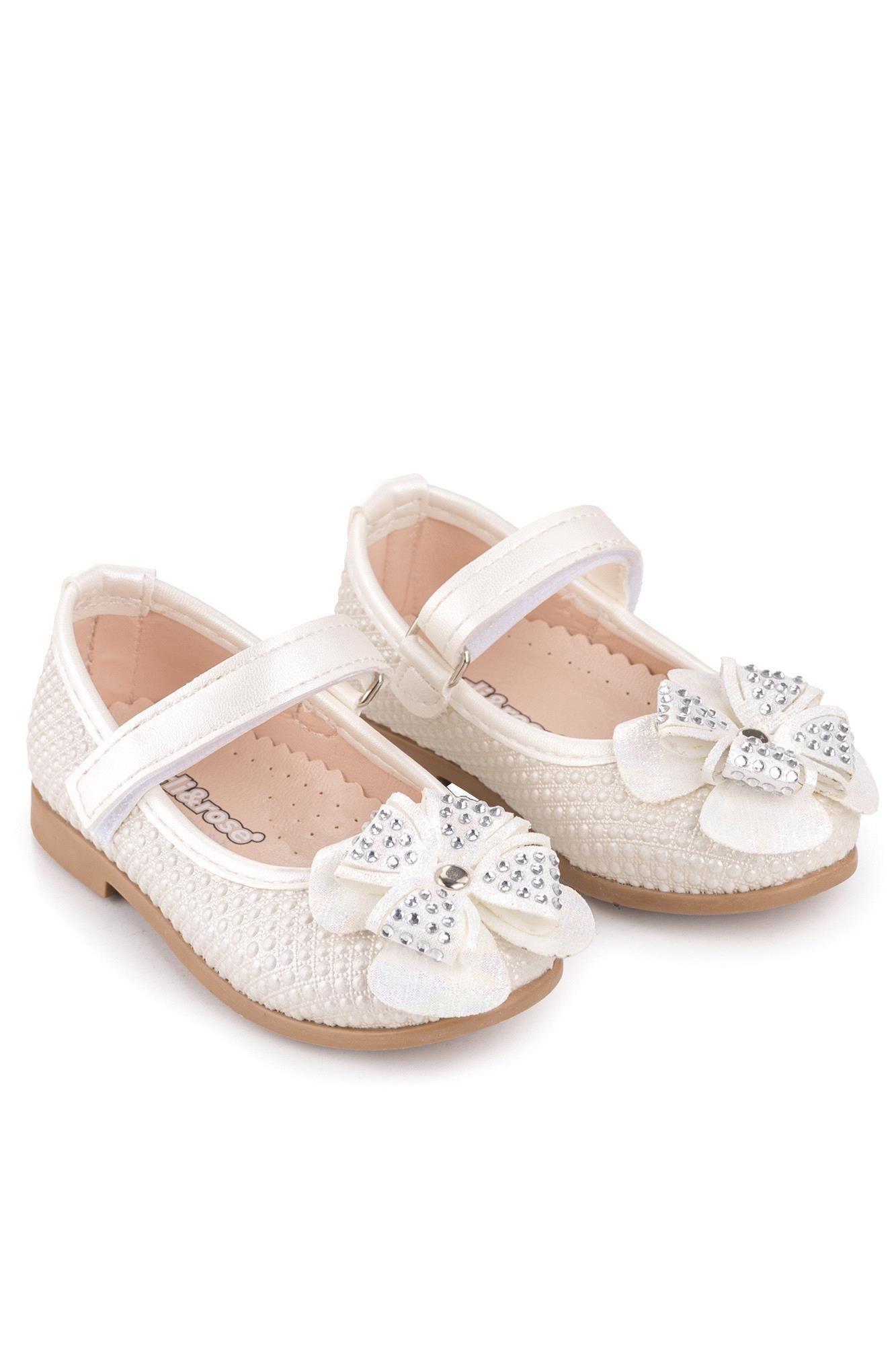 Merli&Rose Kız Bebek Sedef Yonca Babet Krem B9060