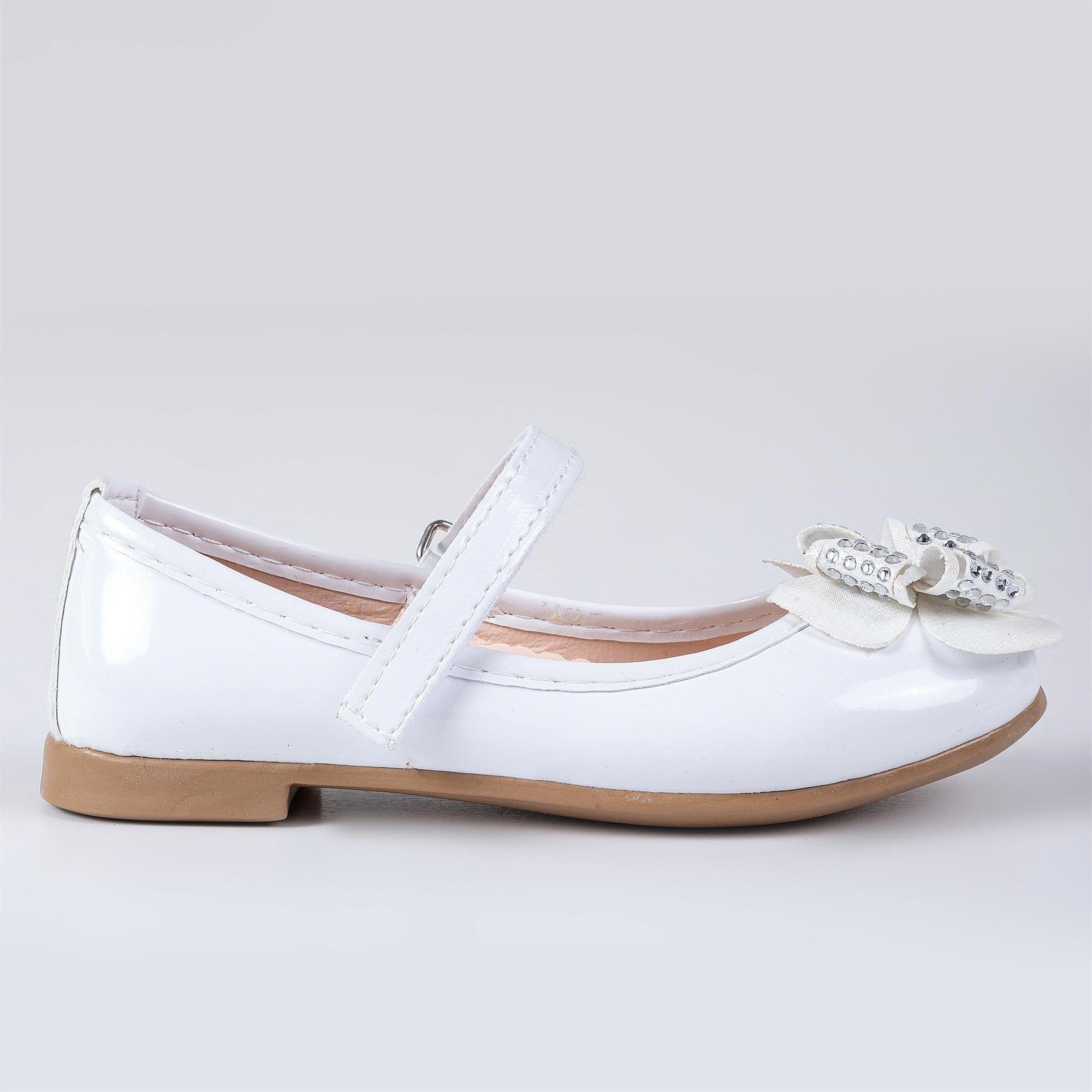 Merli&Rose Kız Bebek Yonca Babet Beyaz B9060