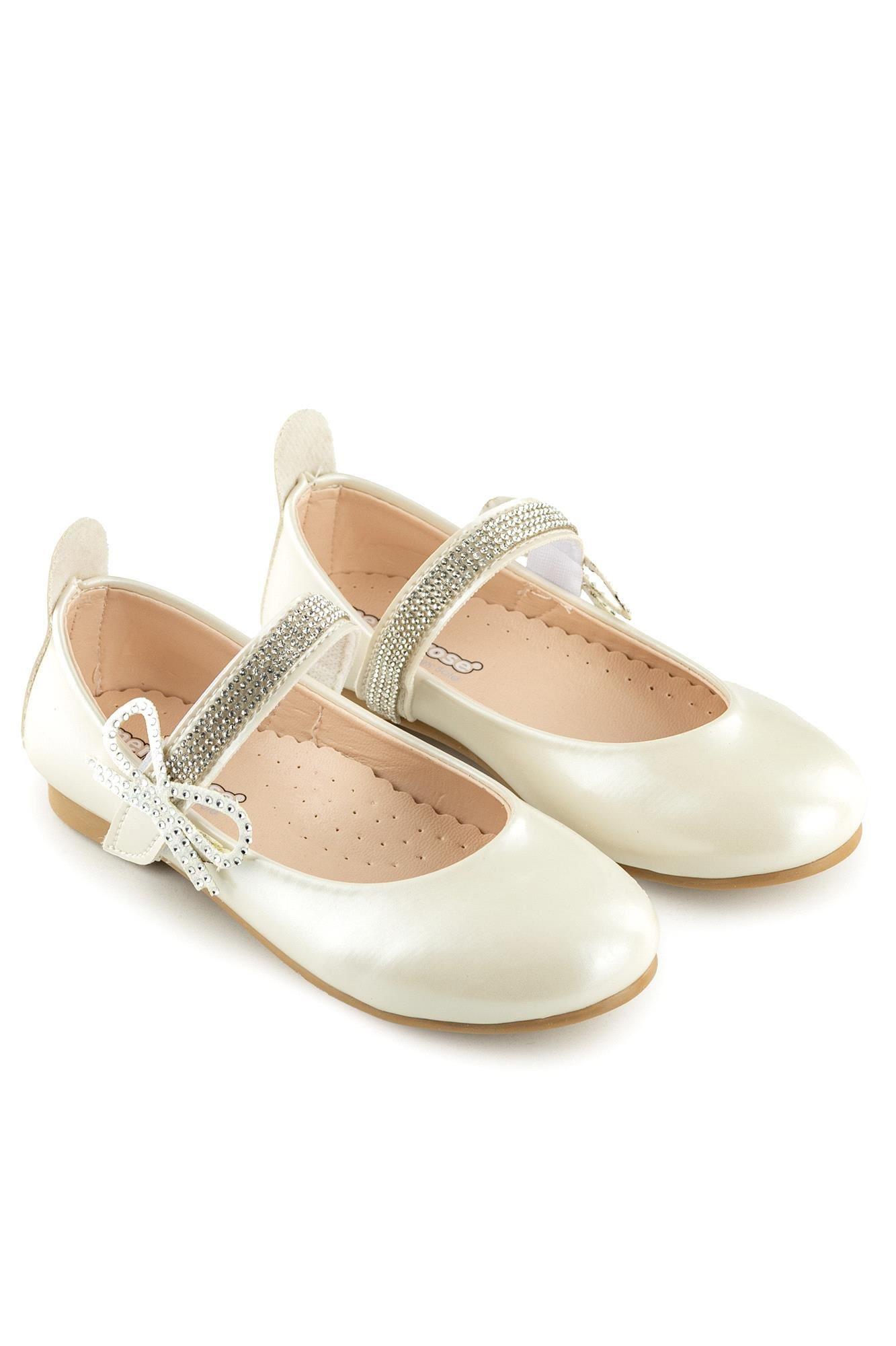 Merli&Rose Kız Çocuk Taşlı Bant Babet Sedef Rugan P1010