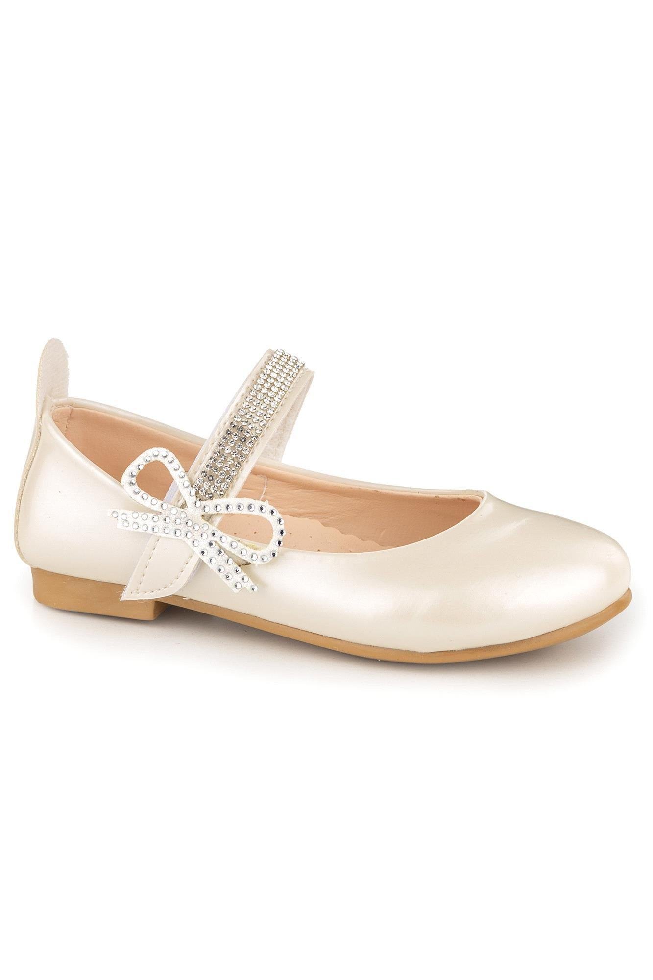 Merli&Rose Kız Çocuk Taşlı Bant Babet Sedef Rugan P1010