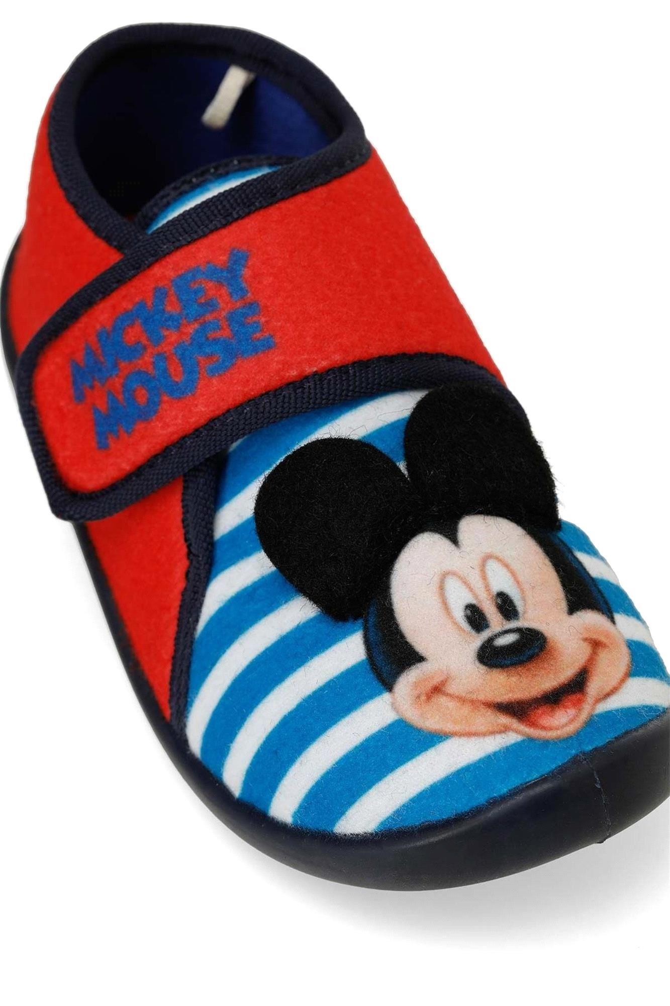 Mickey Mouse Erkek Çocuk DEBB.P4PR Panduf Kırmızı 101895509