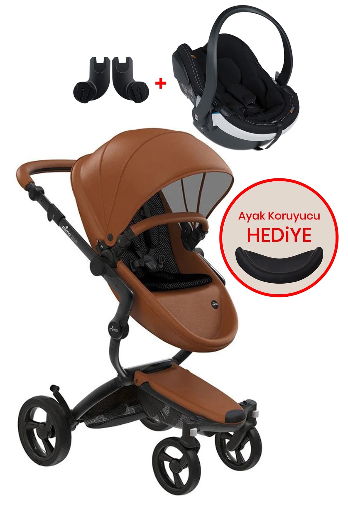 Mima Xari Travel Set Bebek Arabası Camel 