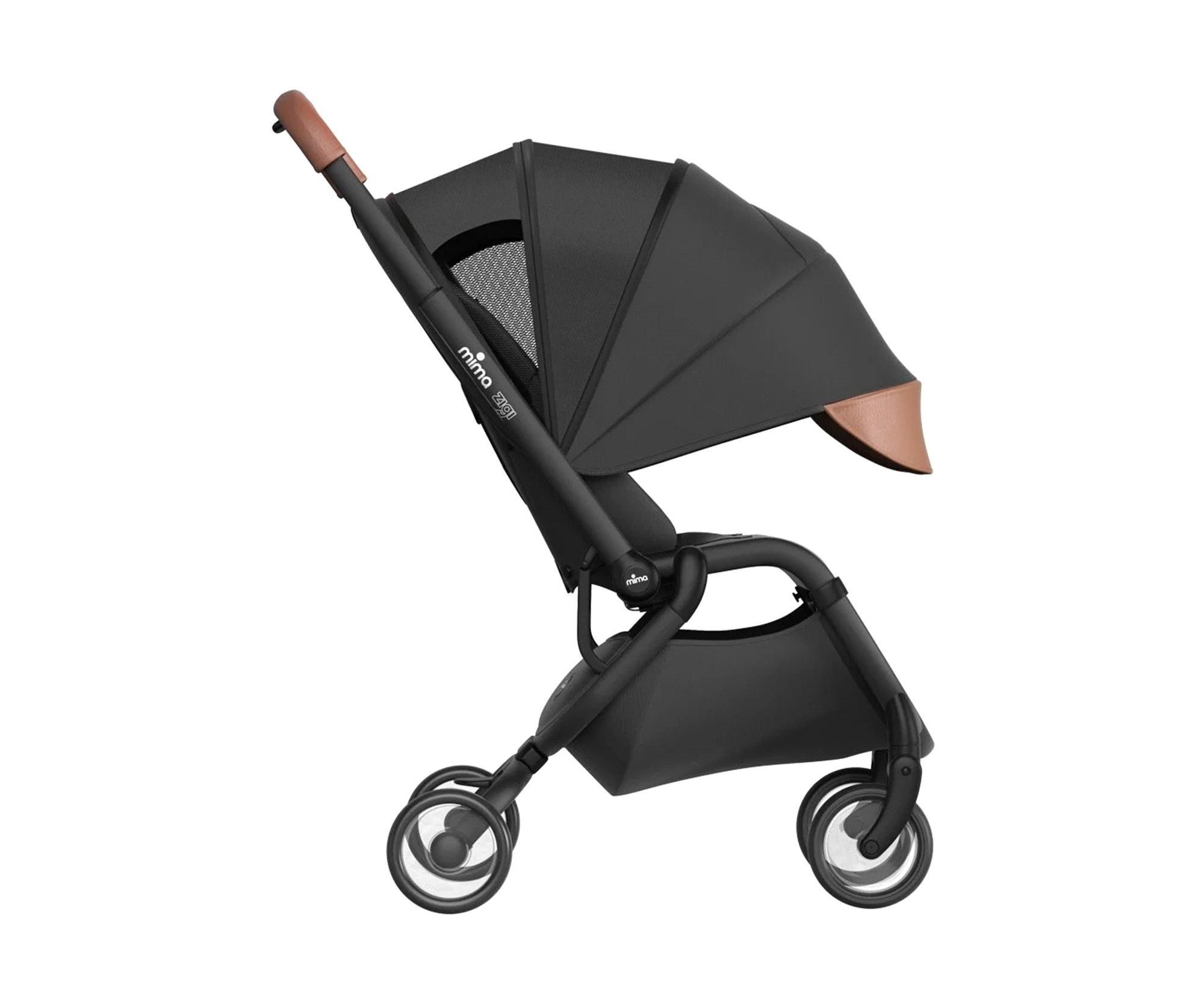 Mima Zigi Bebek Arabası Black/Camel A331115