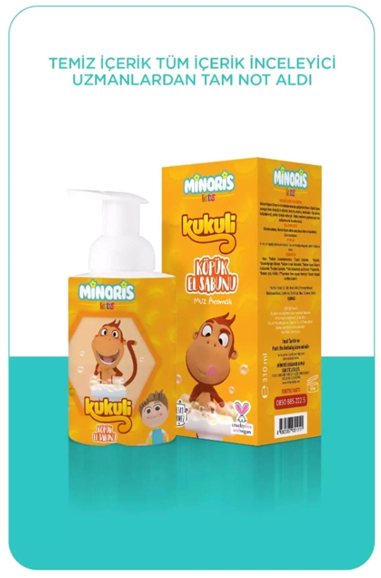 Minoris Kids Kukuli Köpük El Sabunu 310ml