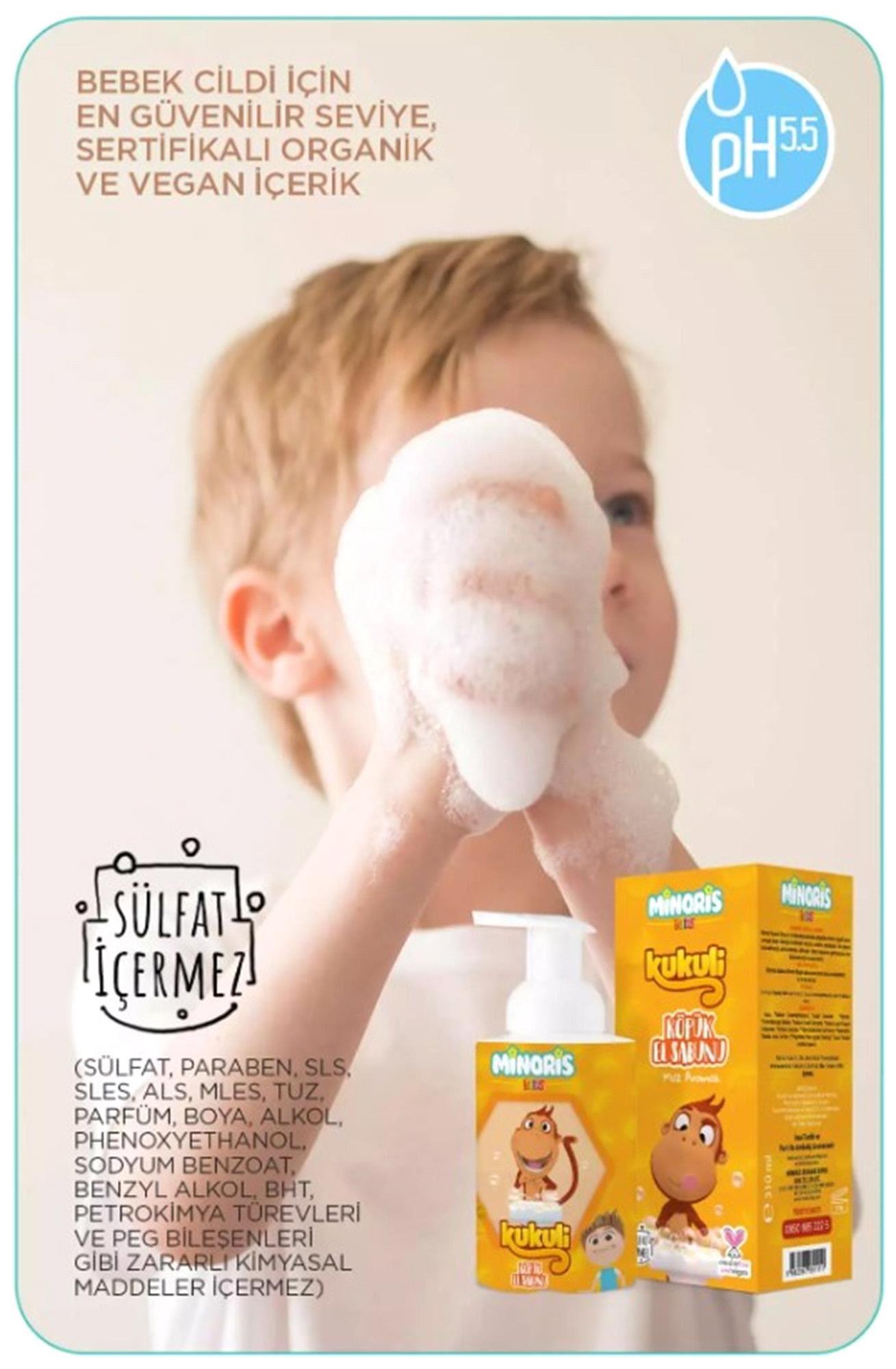 Minoris Kids Kukuli Köpük El Sabunu 310ml
