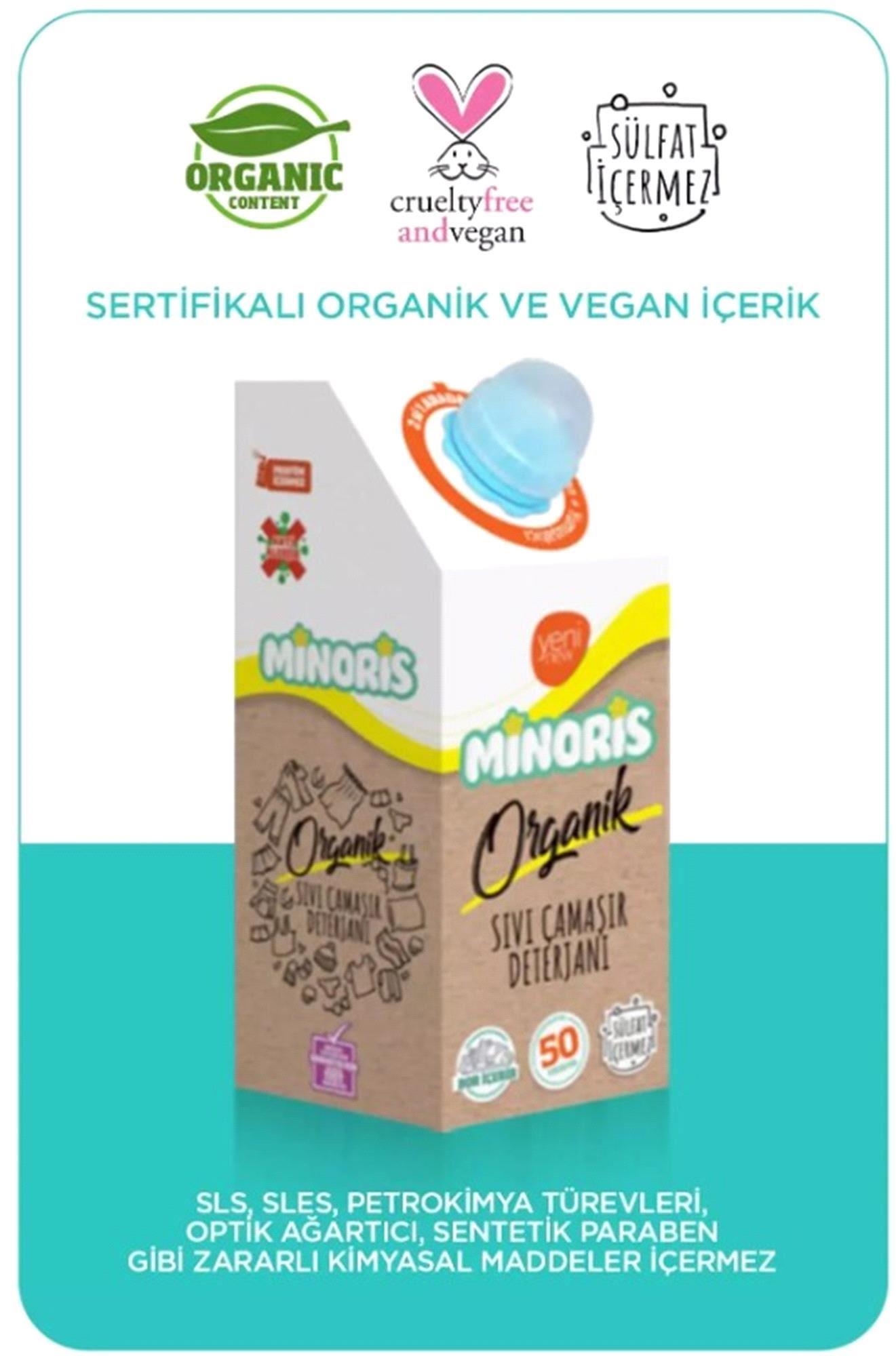Minoris Organik Antialerjik Ebeveyn Çamaşır Deterjanı 1000ml