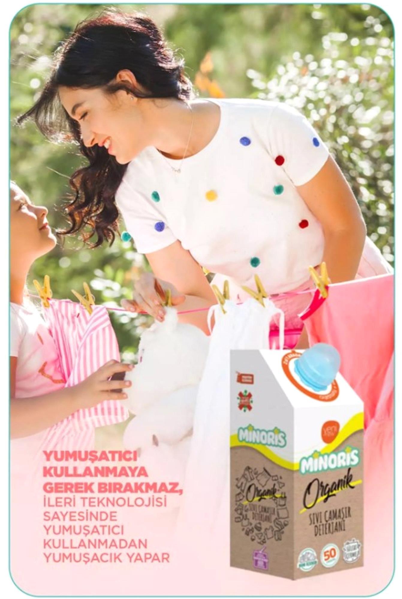 Minoris Organik Antialerjik Ebeveyn Çamaşır Deterjanı 1000ml