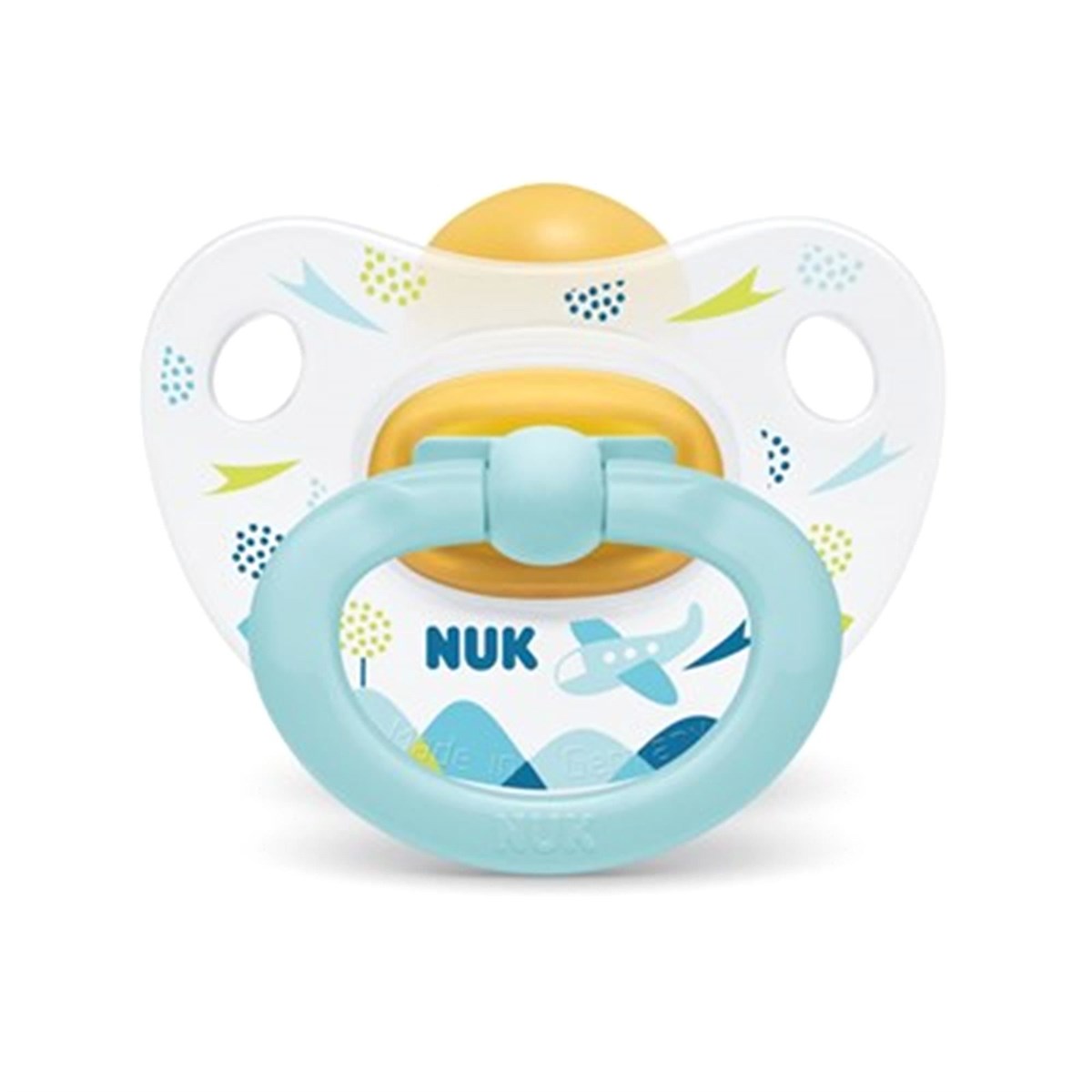 Nuk Happy Kids Kauçuk Emzik Erkek (6-18 Ay) (2li Kutu) 733094