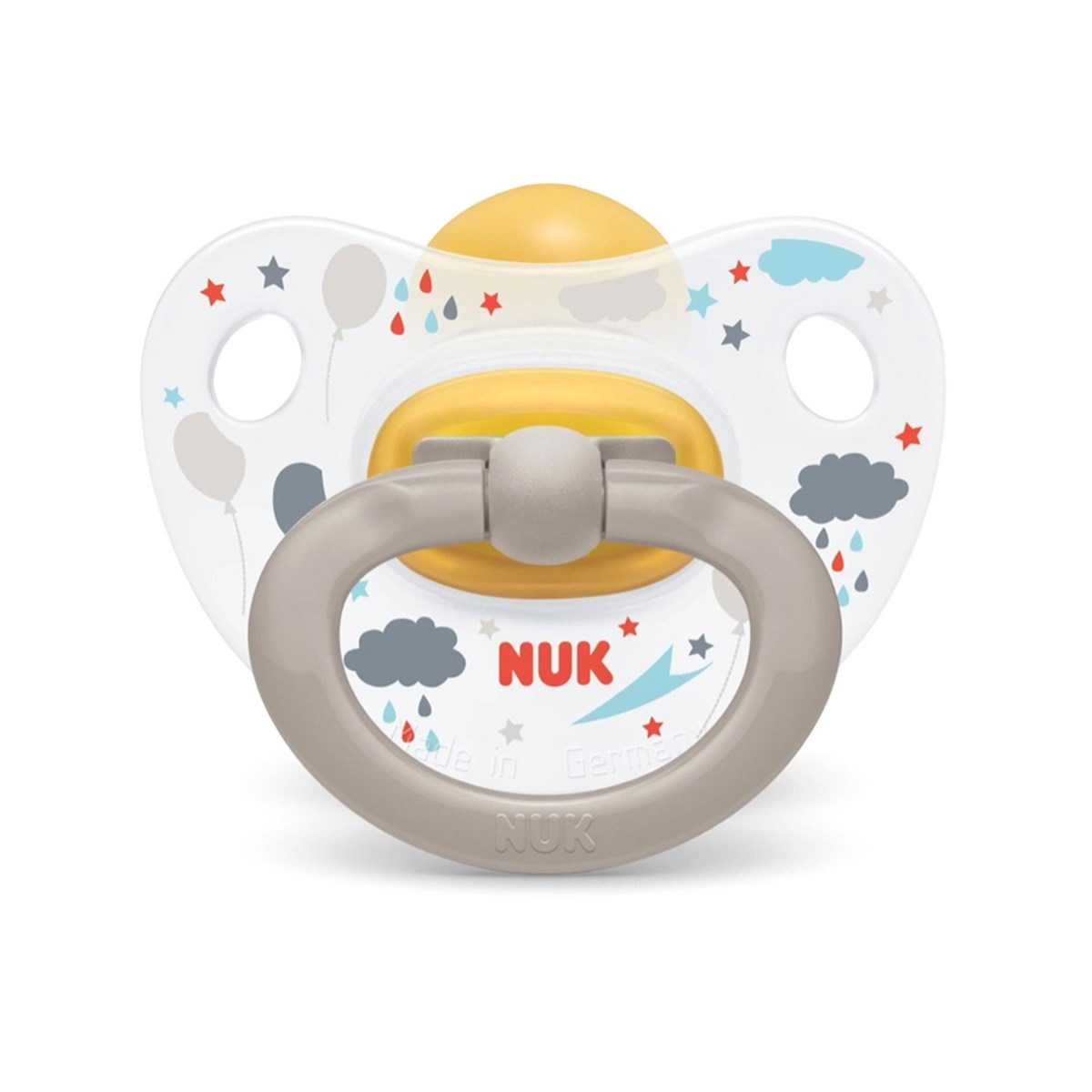 Nuk Happy Kids Kauçuk Emzik Erkek (6-18 Ay) (2li Kutu) 733094