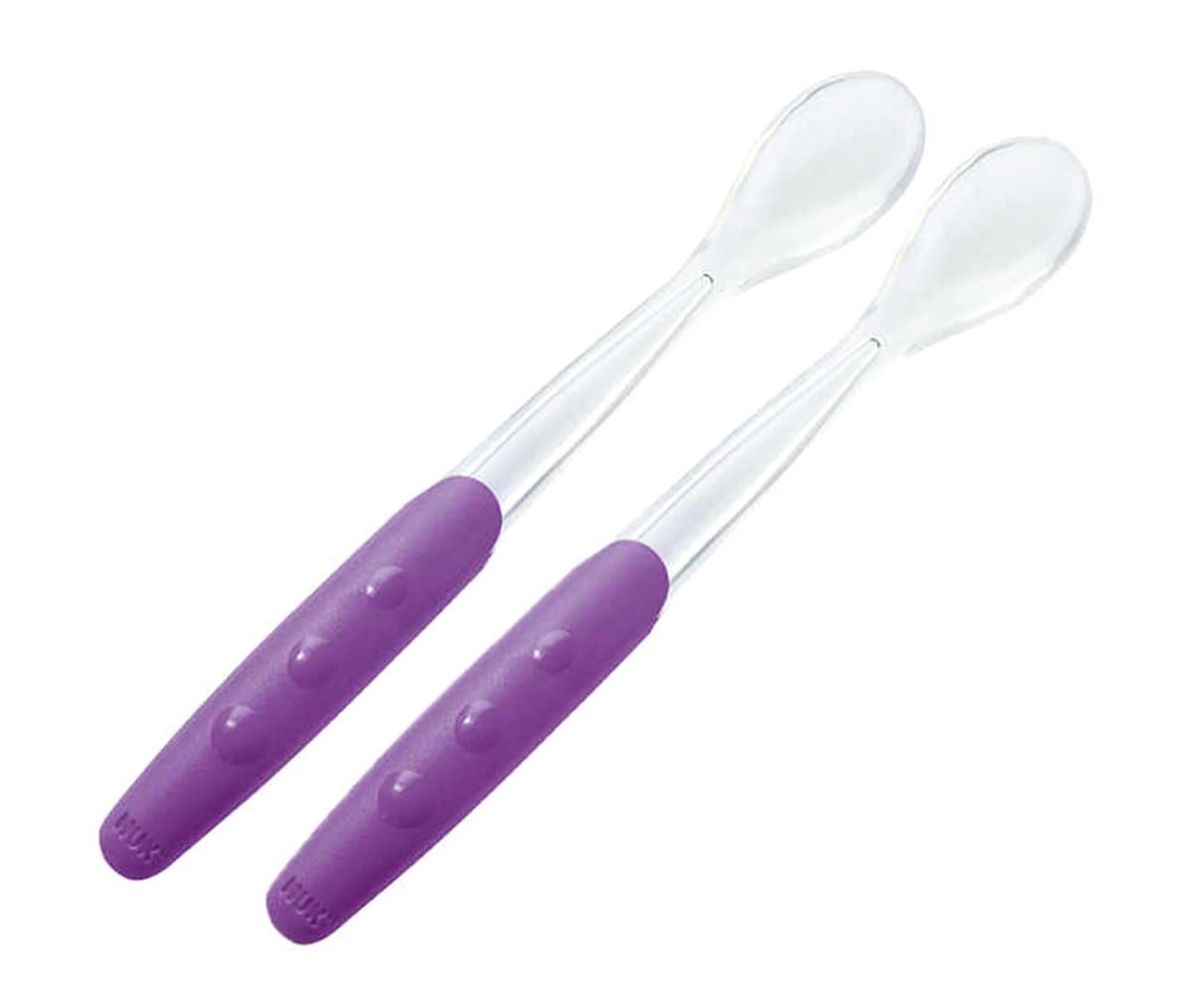 Nuk Silikon 2'li Kaşık 255065 Mor