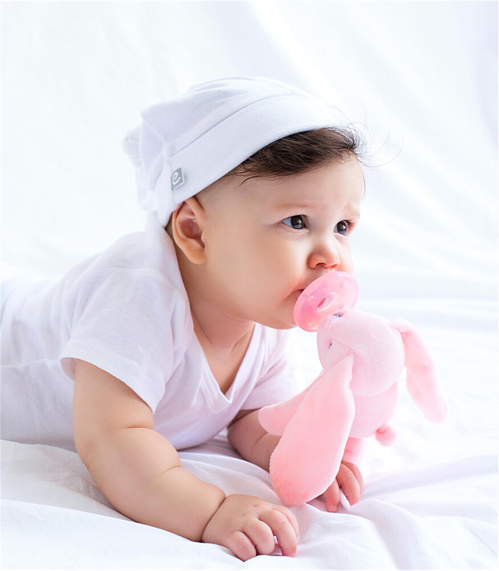 OiOi Emzikli Uyku Arkadaşı Pembe Tavşan 1010009