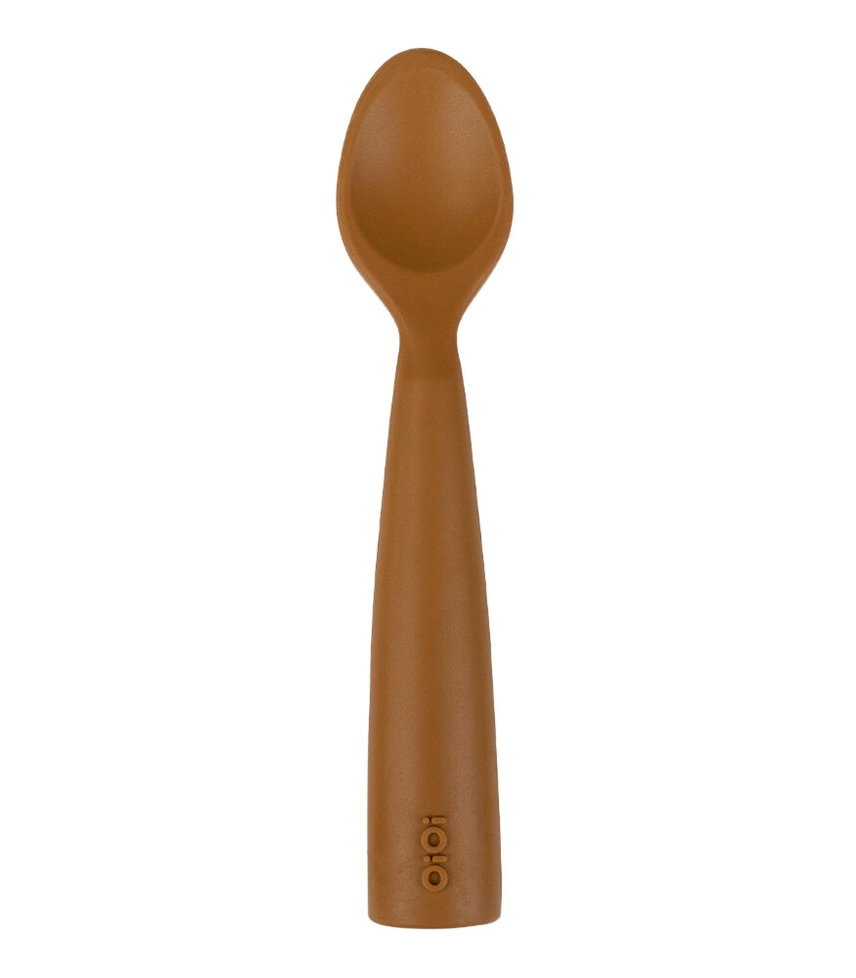 OiOi Nam Nam Silikon Kaşık Woody Brown 01140009