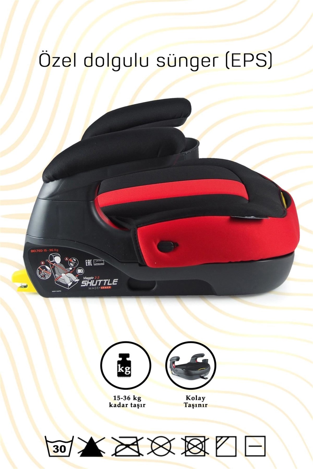 Peg Perego Viaggio Via Shuttle Grup 2-3 (15-36 Kg) Monza