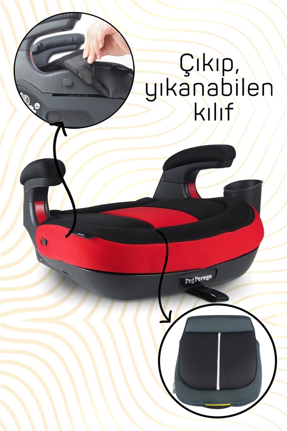 Peg Perego Viaggio Via Shuttle Grup 2-3 (15-36 Kg) Monza